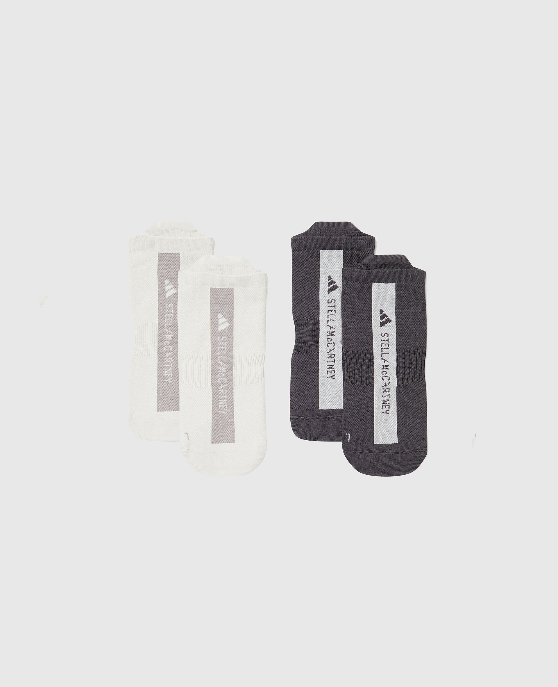 2 Pairs of Low  Socks-Black-large image number 0
