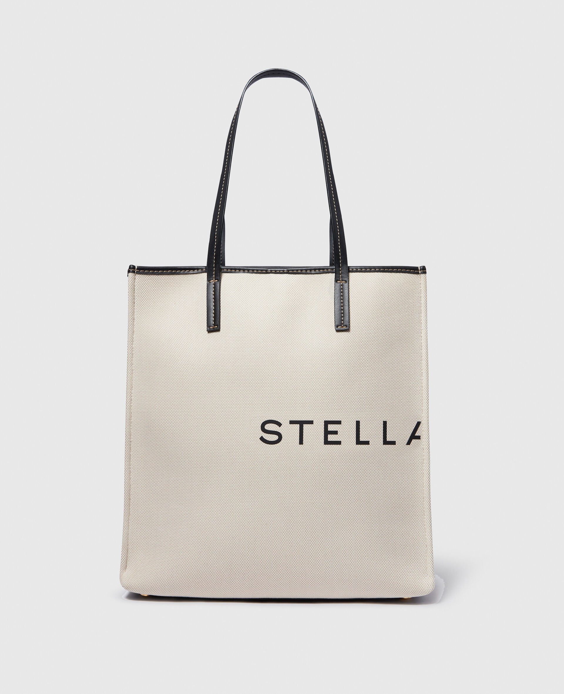 SMC Canvas Large Tote Bag-Cream-large image number 0