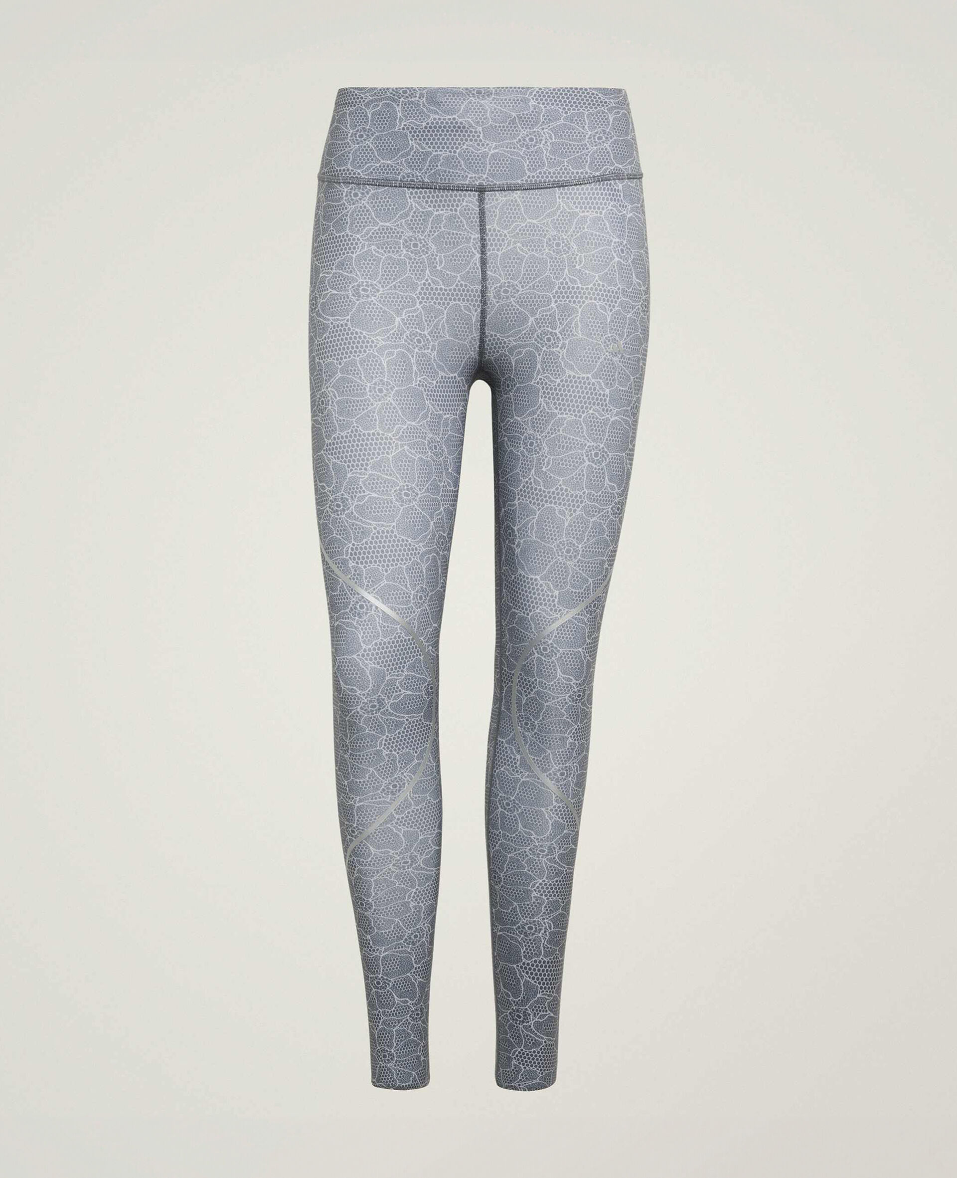 TruePace Running 7/8 Leggings-Grey-large image number 0