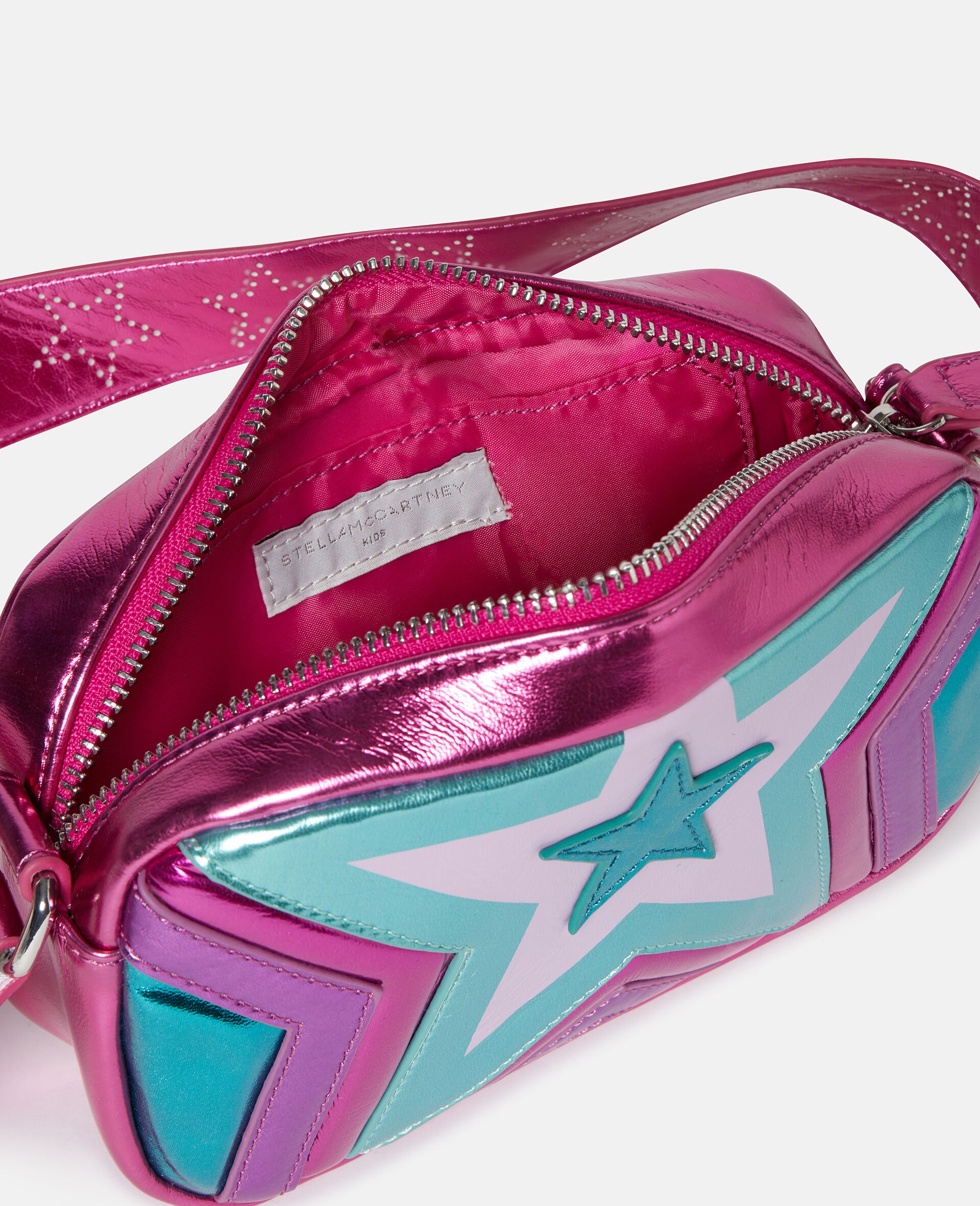 Star Graphic Crossbody Bag-Multicolour-large image number 3