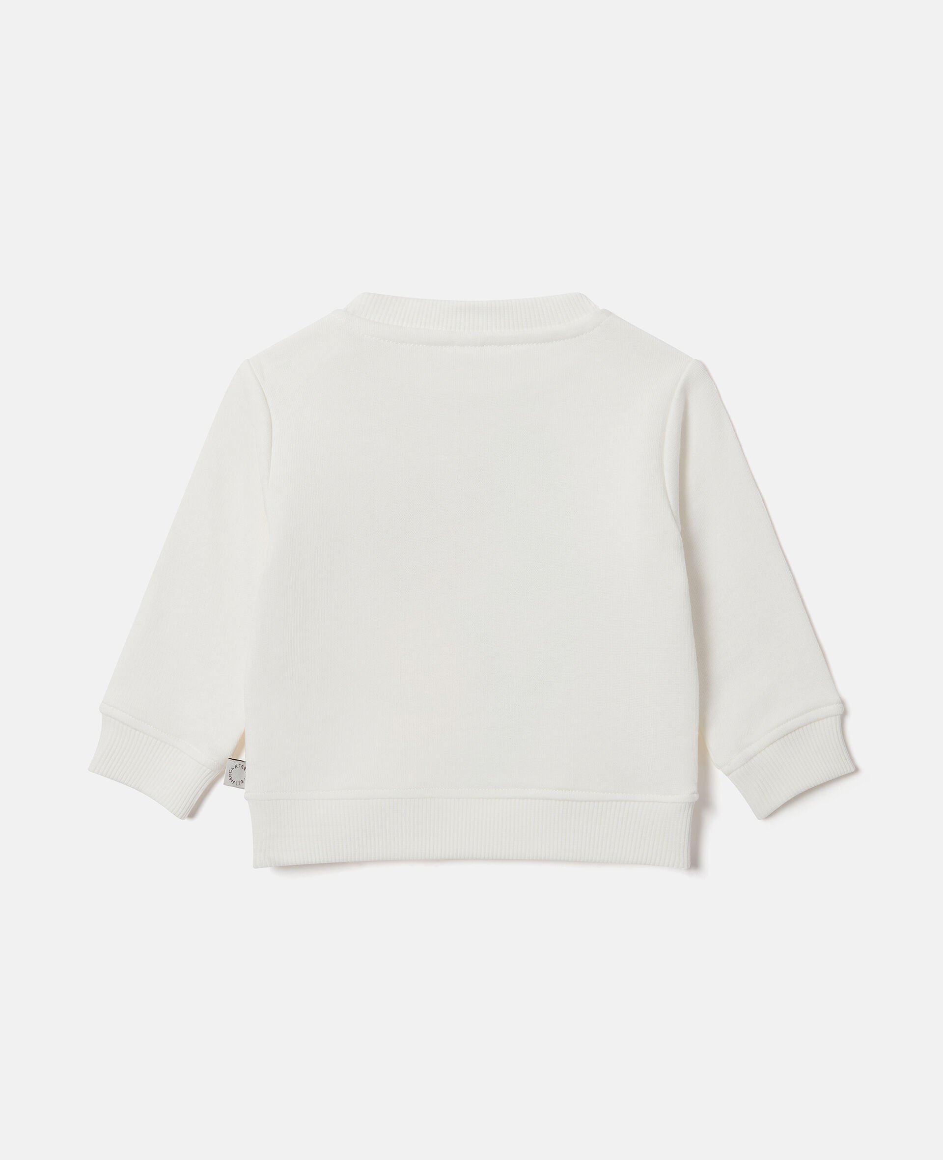 Loveグラフィック スウェットシャツ-ホワイト-large image number 2