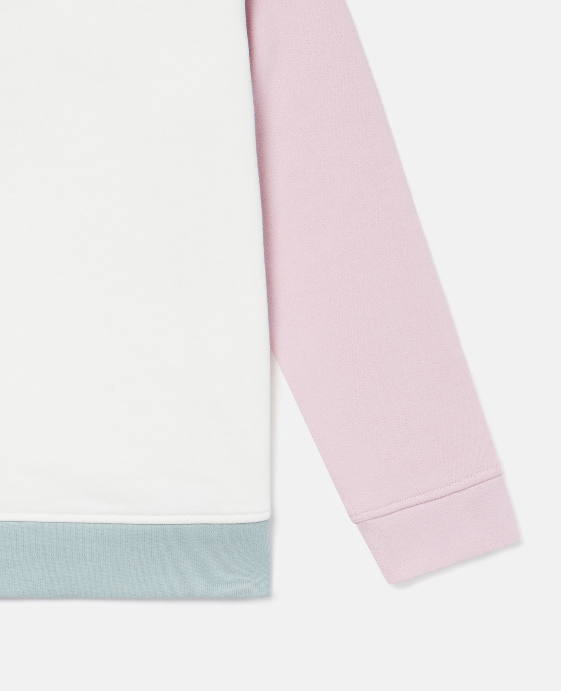 Logo Graphic Embroidered Sweatshirt-Multicolour-large image number 3