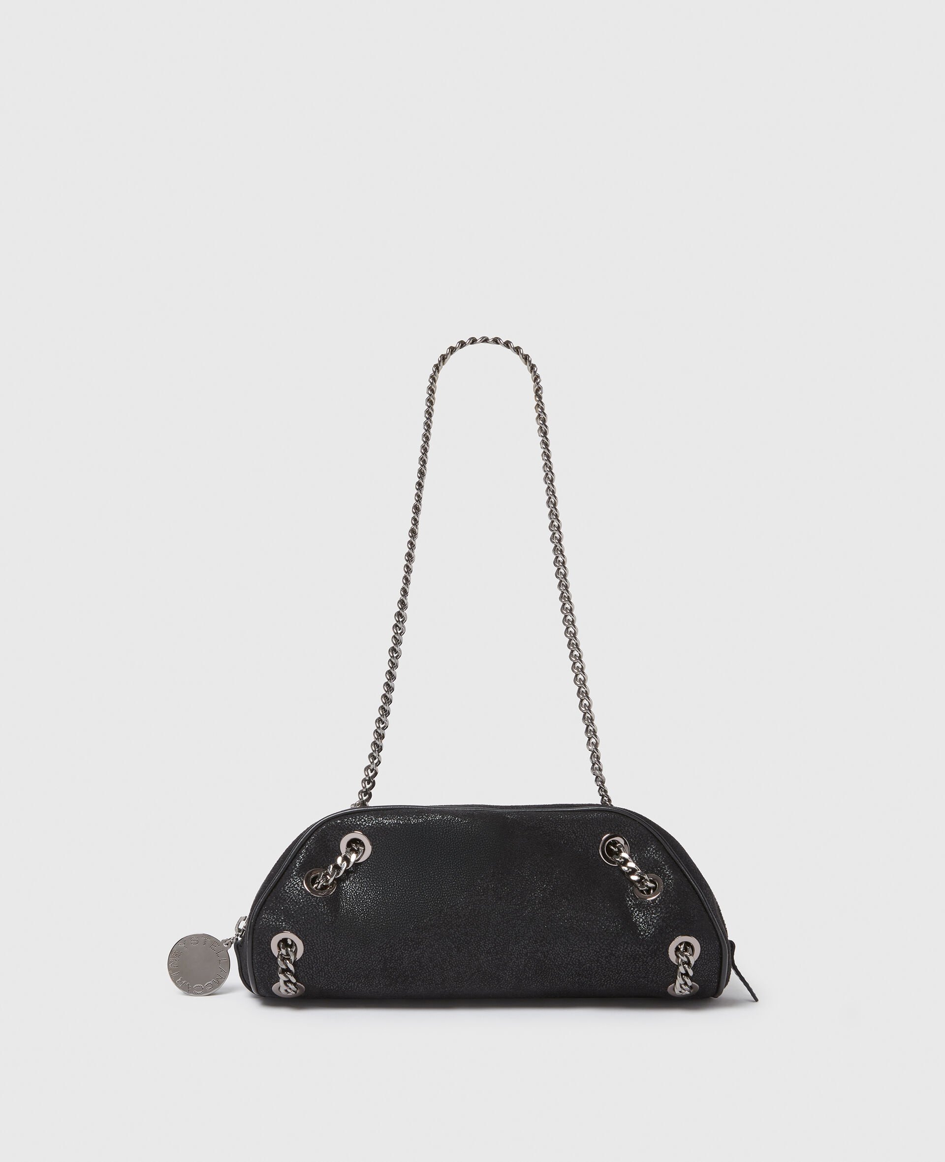 Falabella Bowling Shoulder Bag-Black-medium