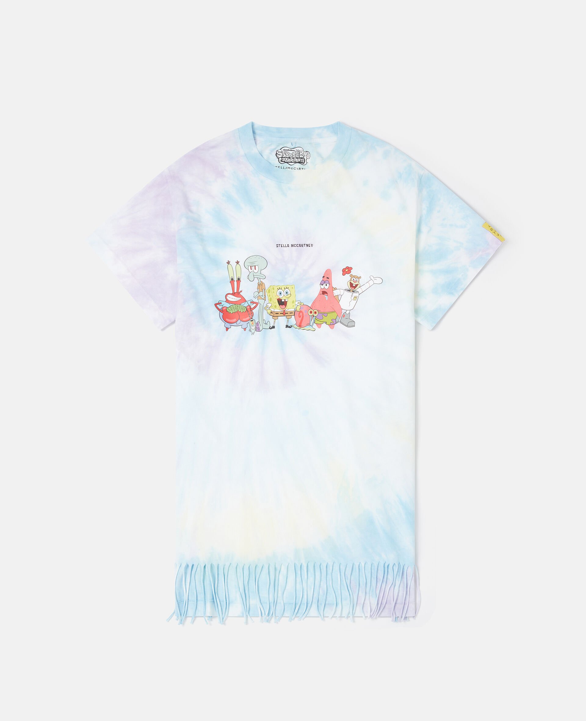 SpongeBob Graphic Tie-Dye T-shirt-Multicolour-large image number 0