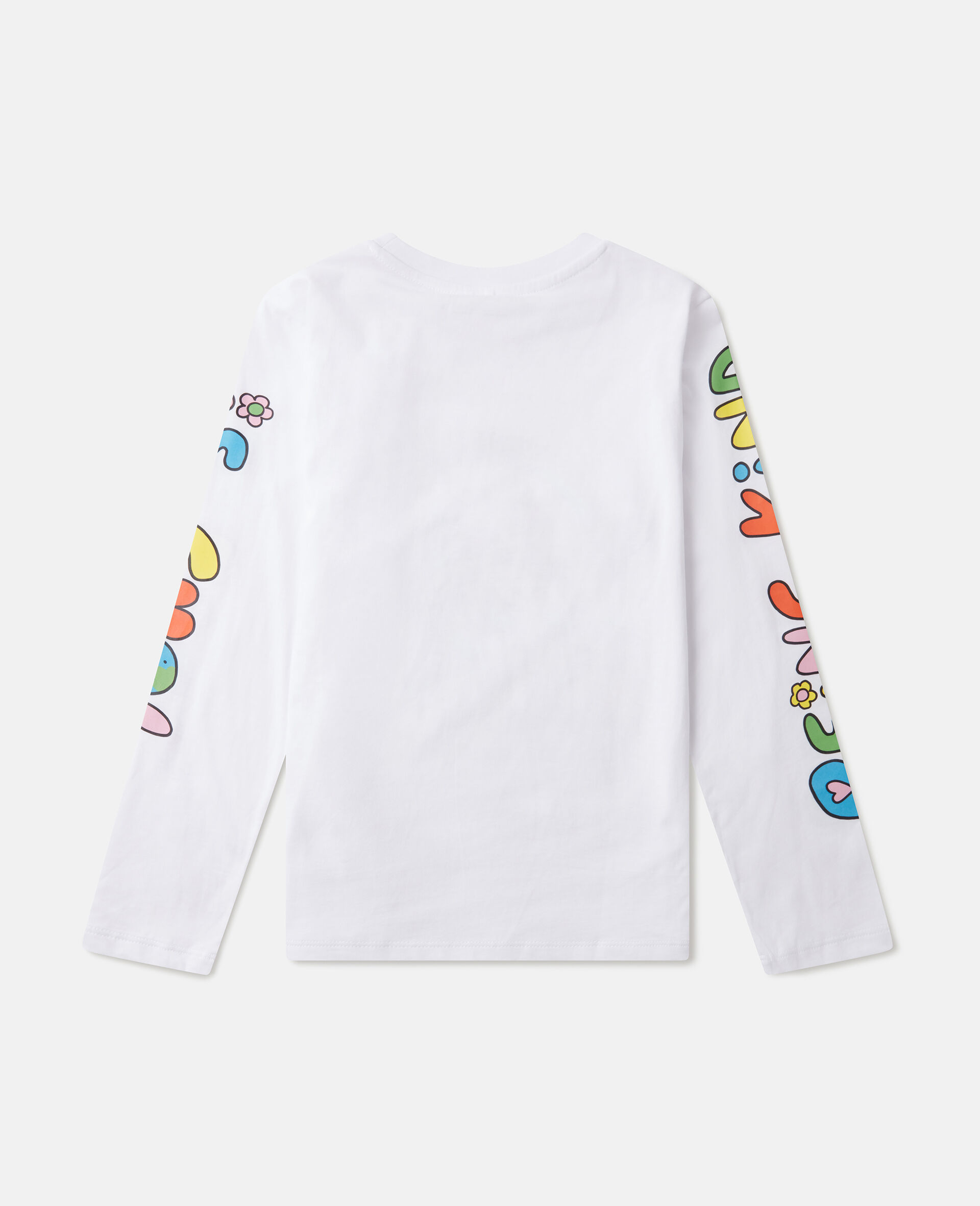 Earth Friends Graphic Long-Sleeve Top-White-large image number 2