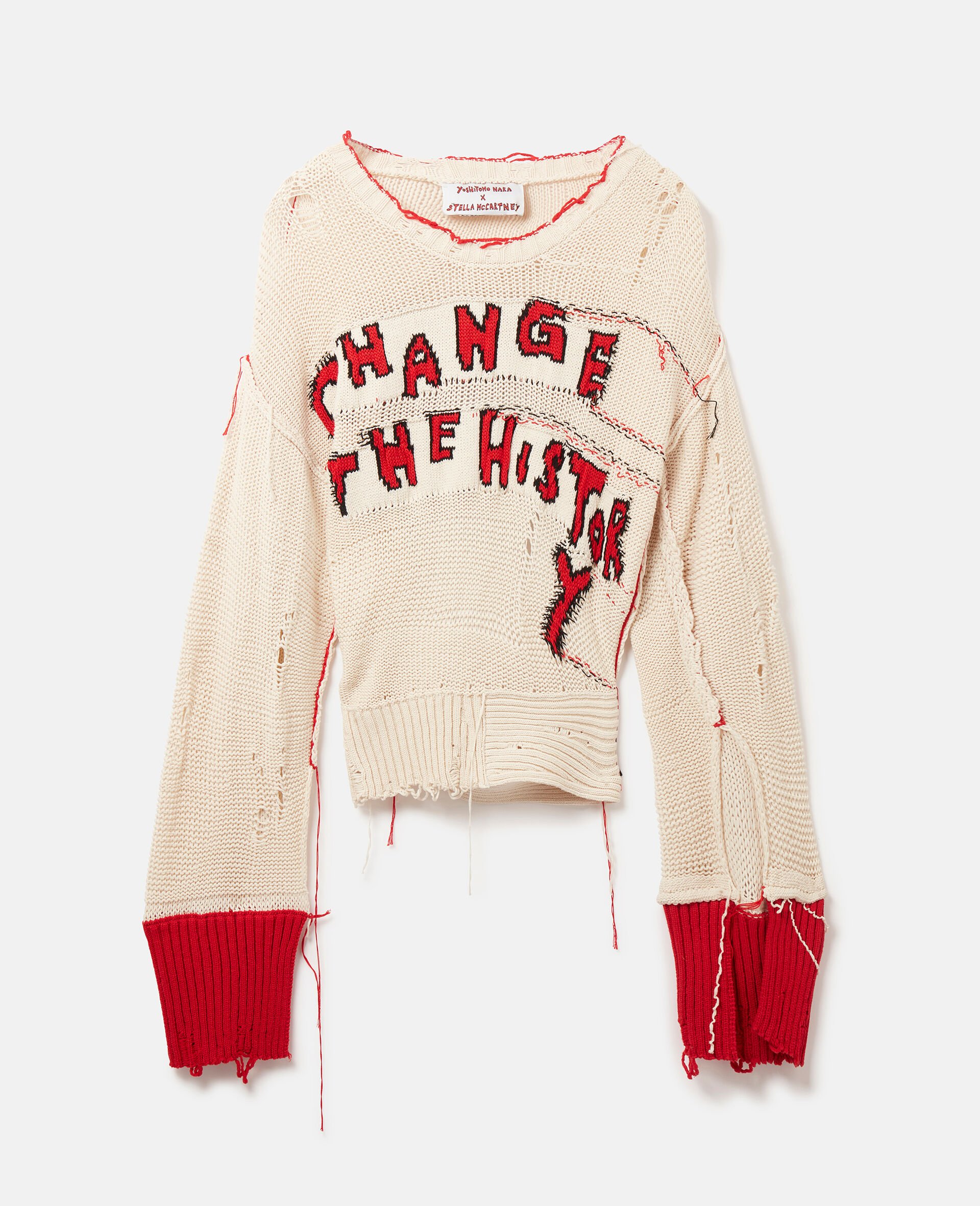 'CHANGE THE HISTORY' Jumper-Multicolour-large image number 1