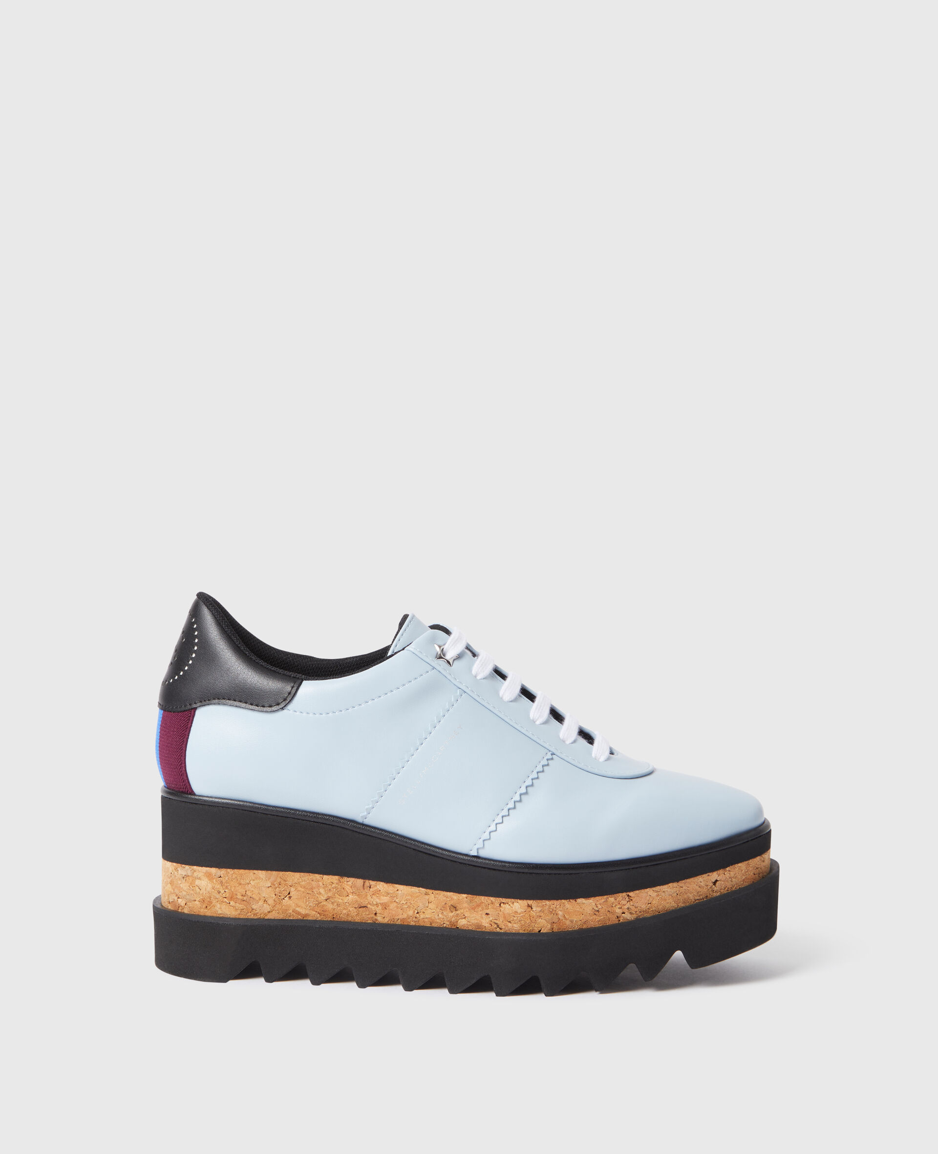 Sneak-Elyse Platform Sneakers-Blue-medium