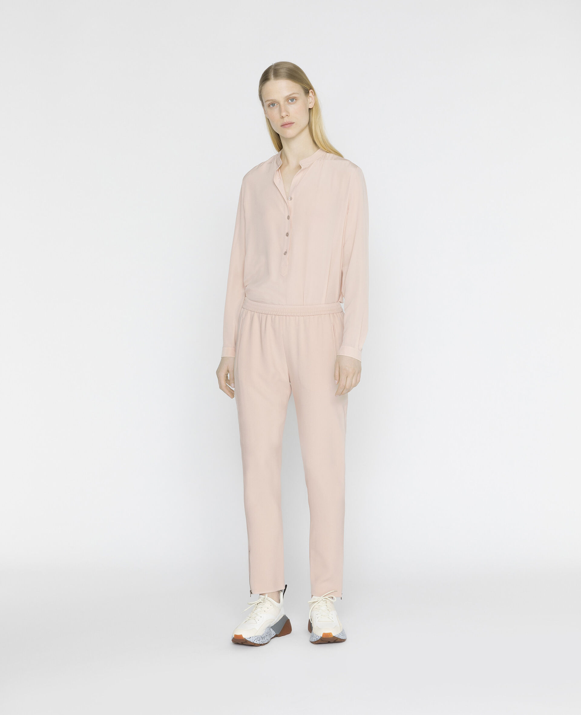 Eva Seidenbluse-Blau-large image number 1