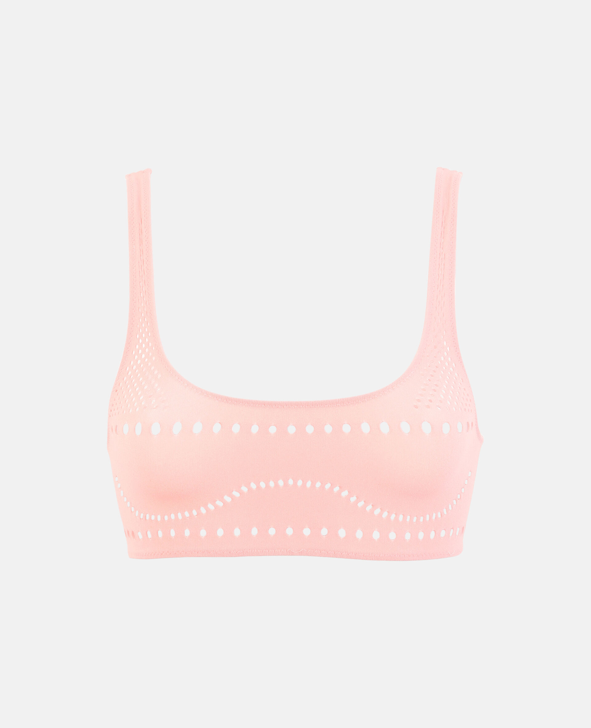 Stellawear Crop Bra-Pink-large image number 0