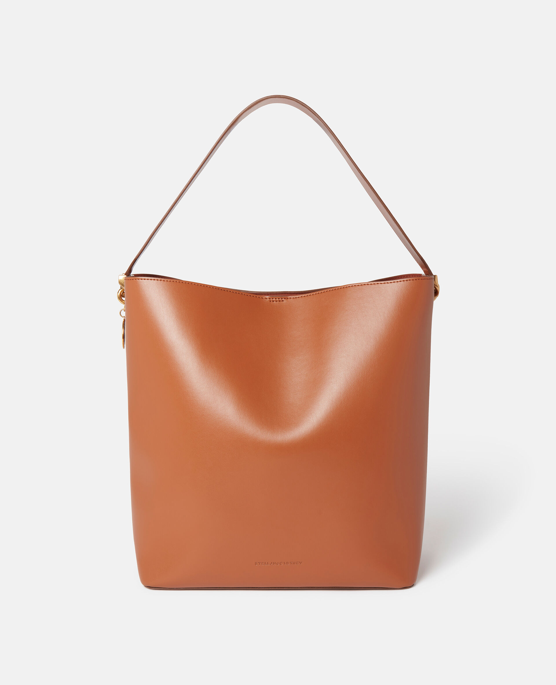 Frayme Tote Bag mit Überwendlingsstich-Brown-medium