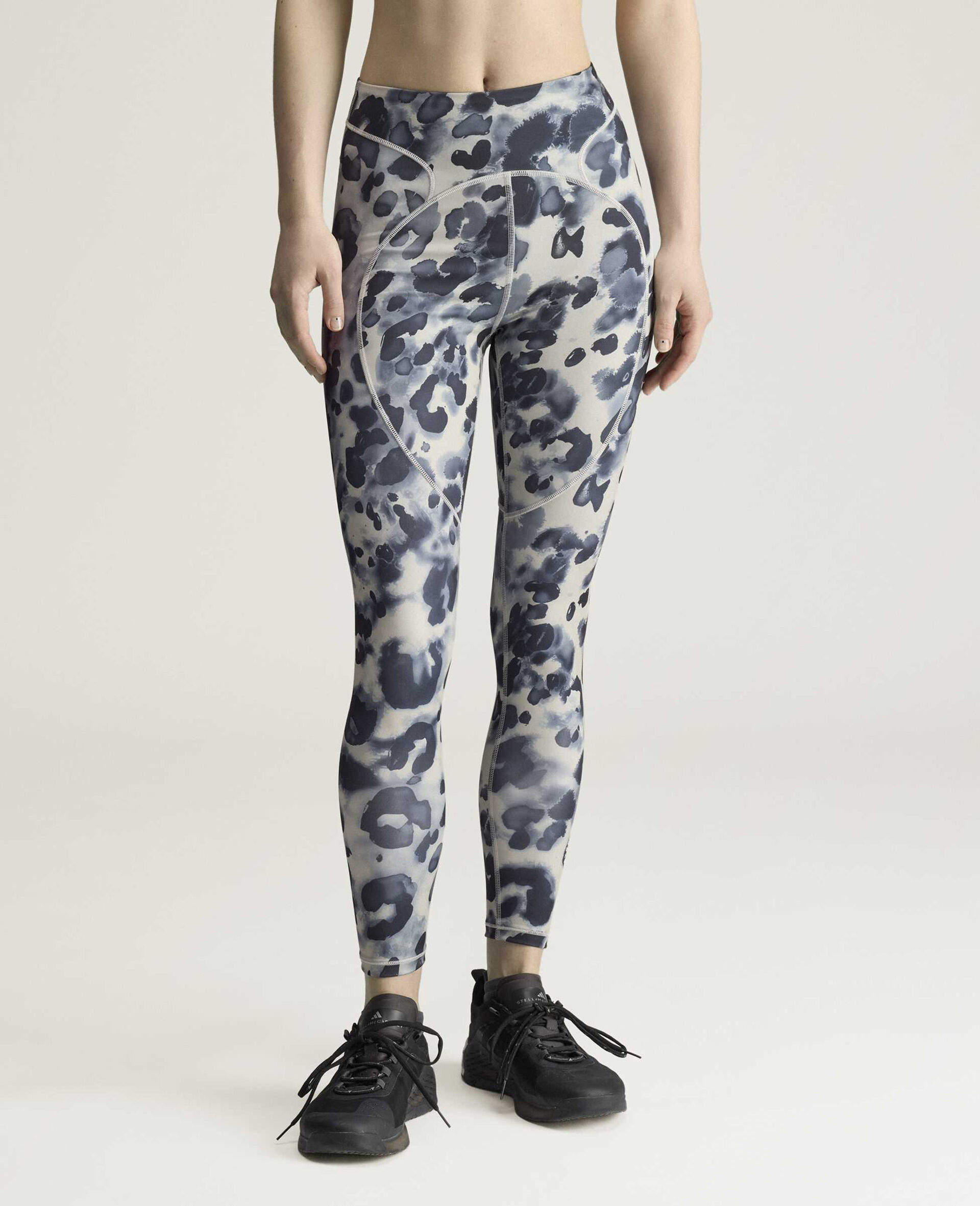 TruePurpose Leopard Print Training 7/8 Leggings-Multicolour-large image number 4