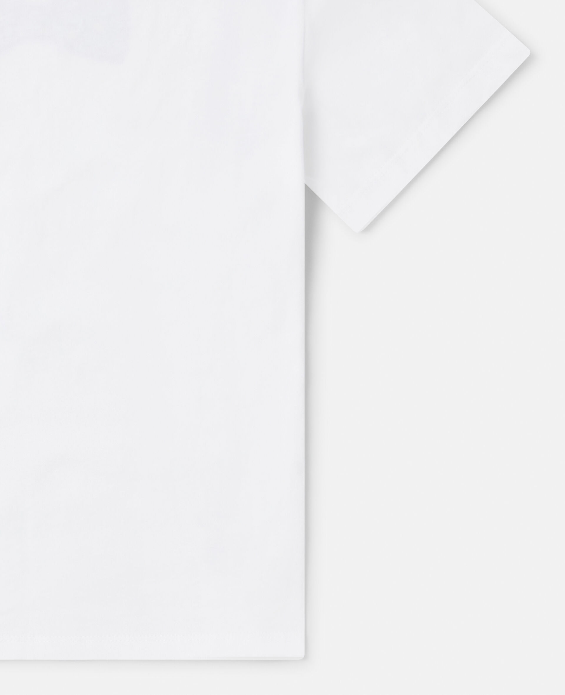 Bow Tie and Suspender Print T-Shirt-White-large image number 3