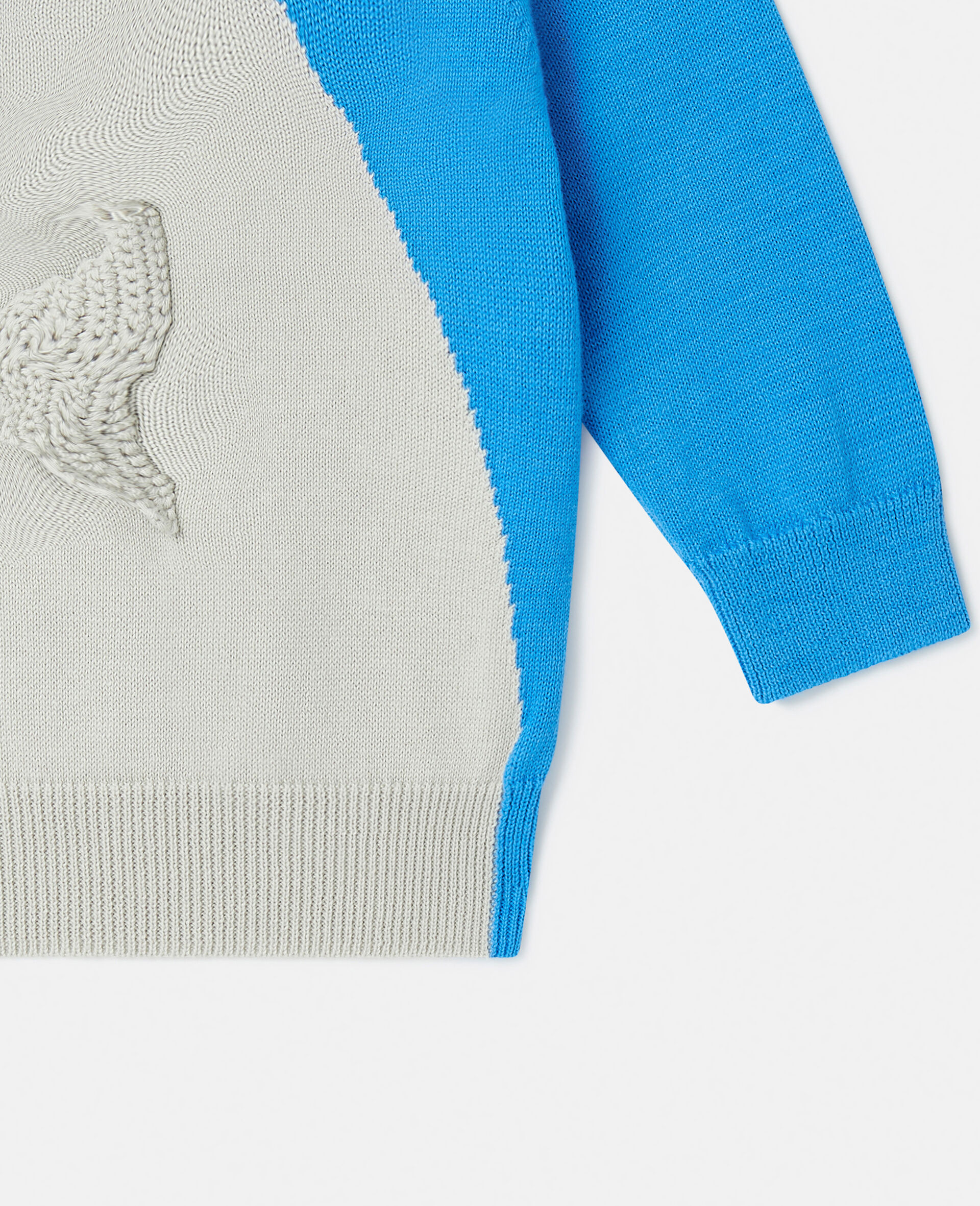 Shark Face Jumper-蓝色-large image number 1