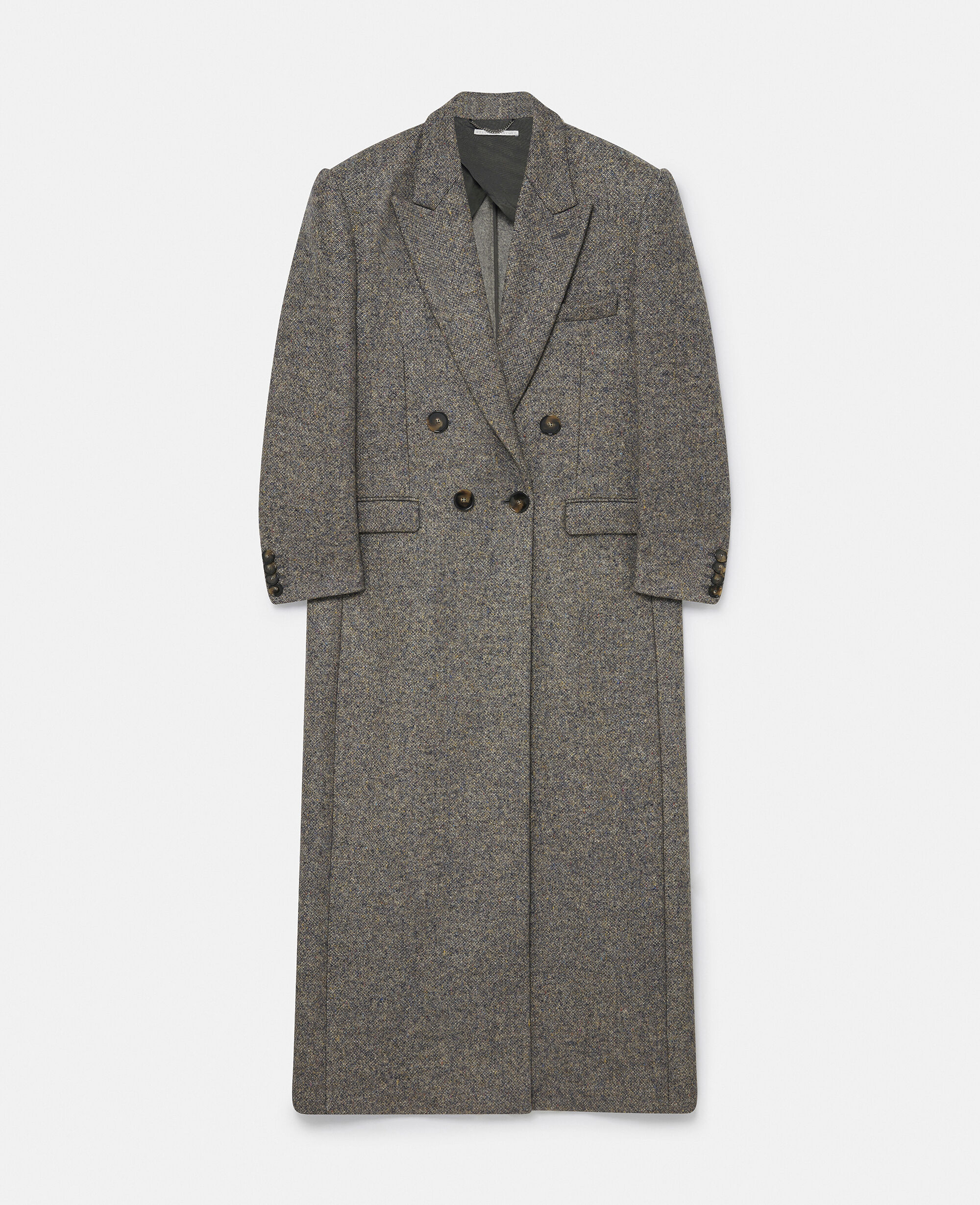 Tweed maxi coat hot sale