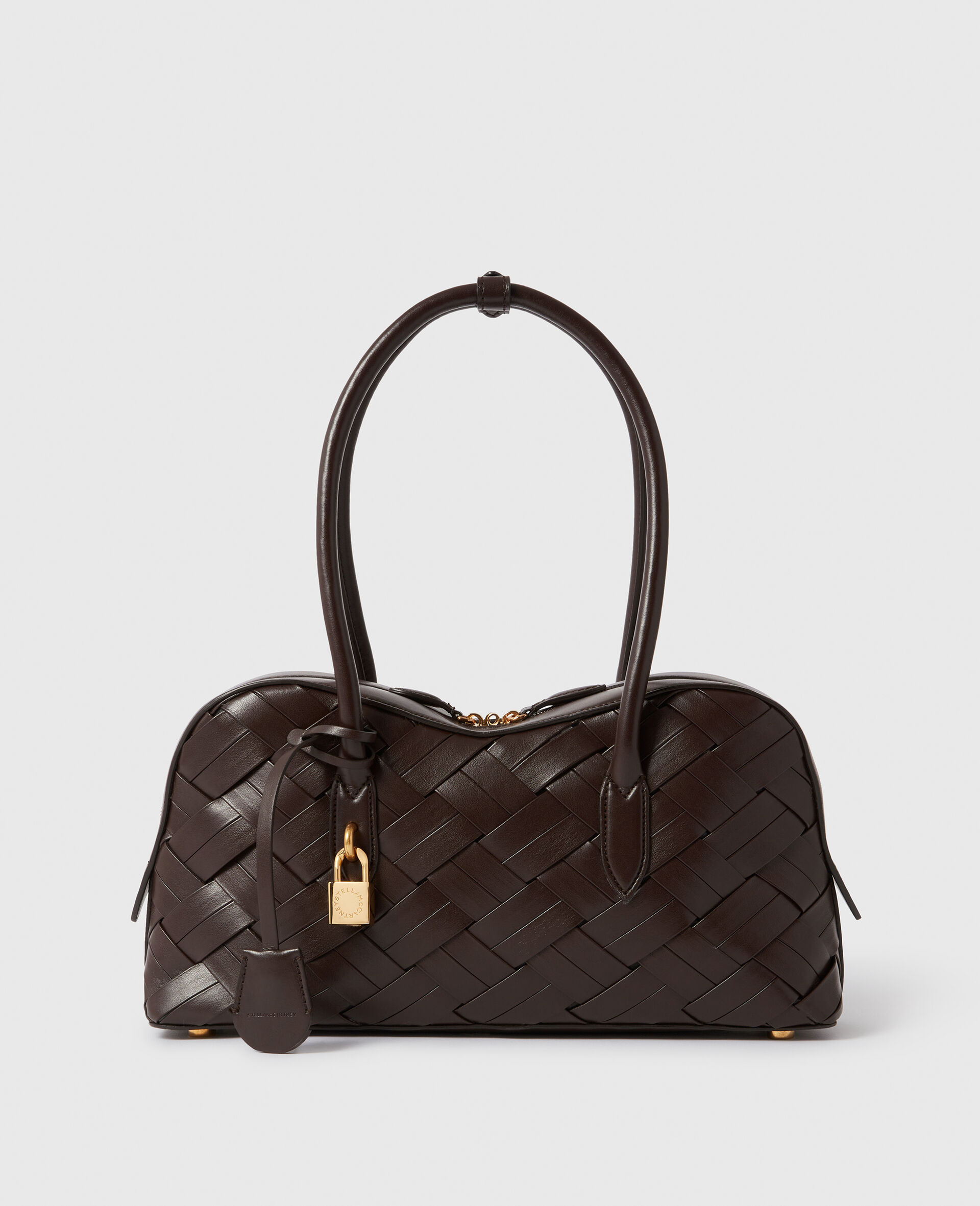 Stella Ryder Woven Shoulder Bag-Brown-large image number 0