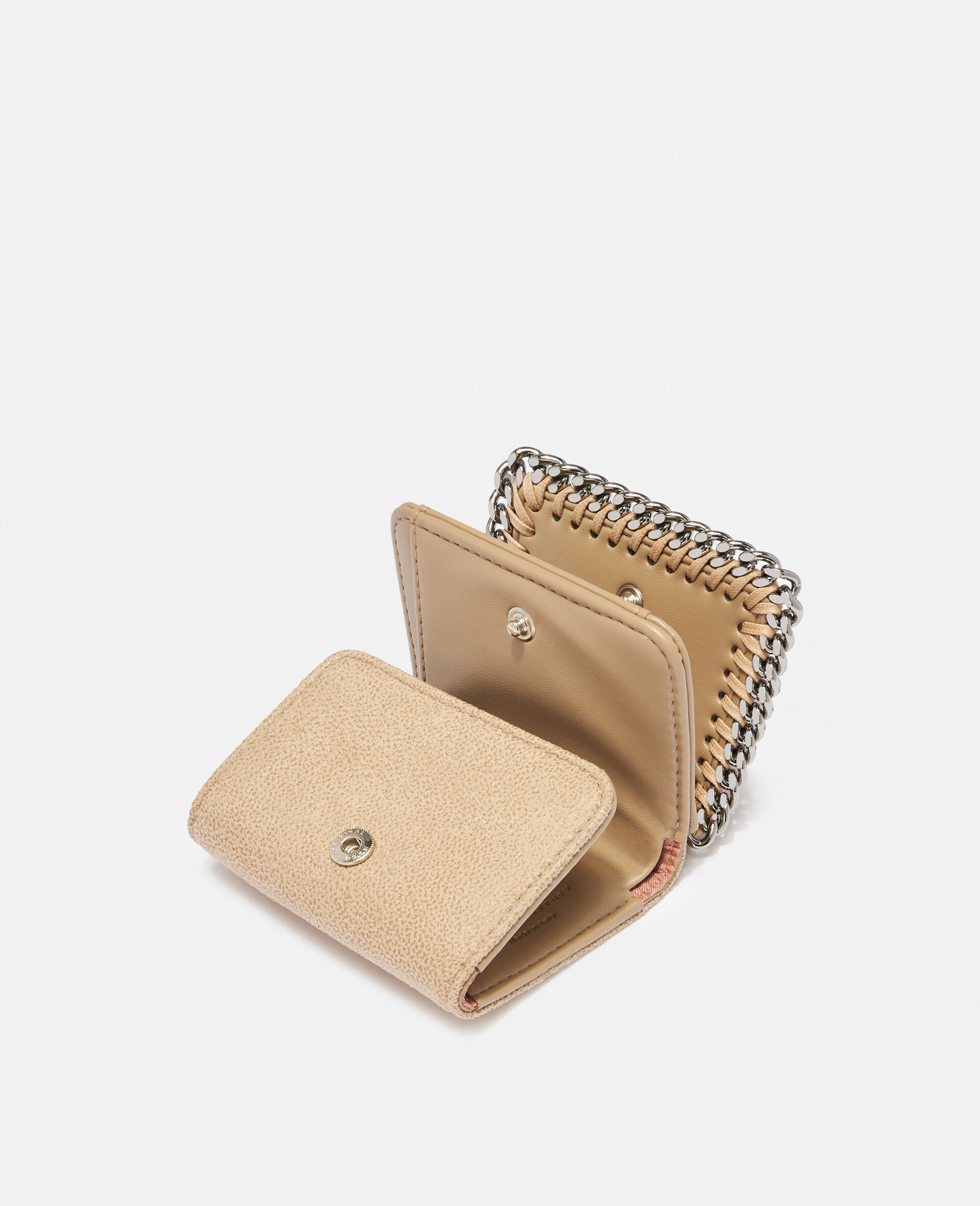 Falabella Small Flap Wallet-Black-large image number 3