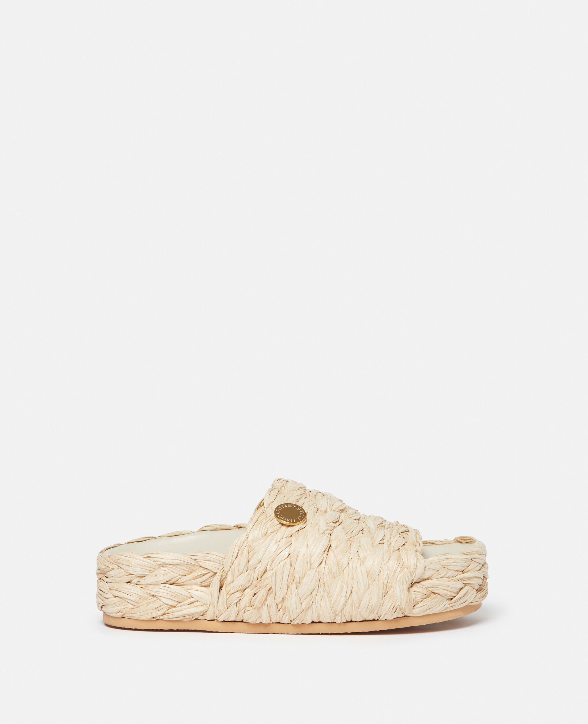 Women Raffia Skyla Raffia Slides Stella McCartney AE