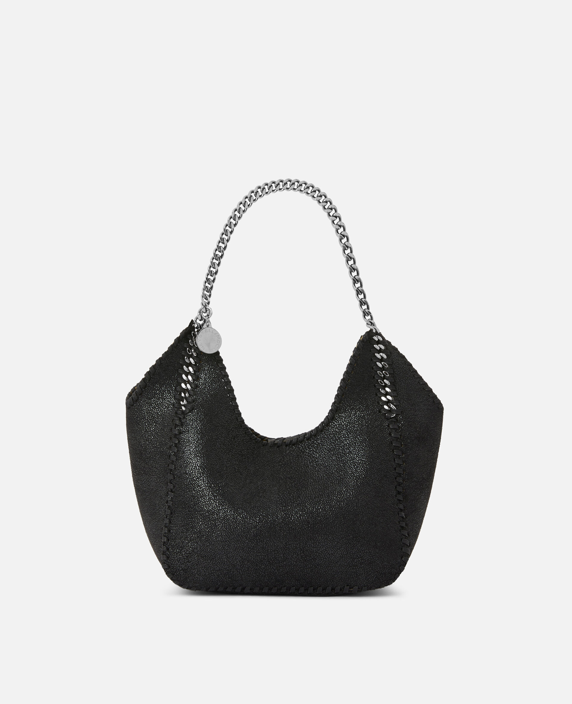 Mini Falabella Tote Bag -Black-large