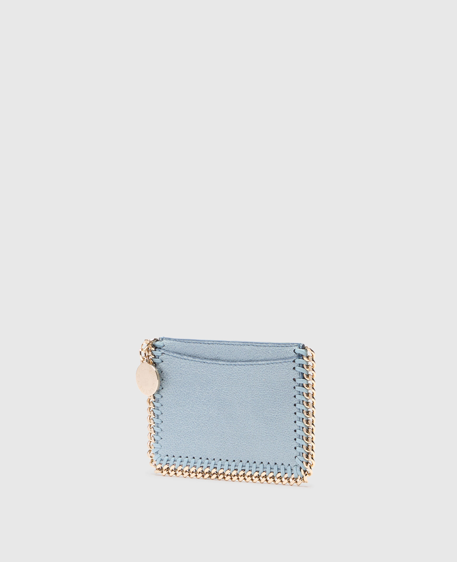 Falabella Zip Cardholder-Blue-medium