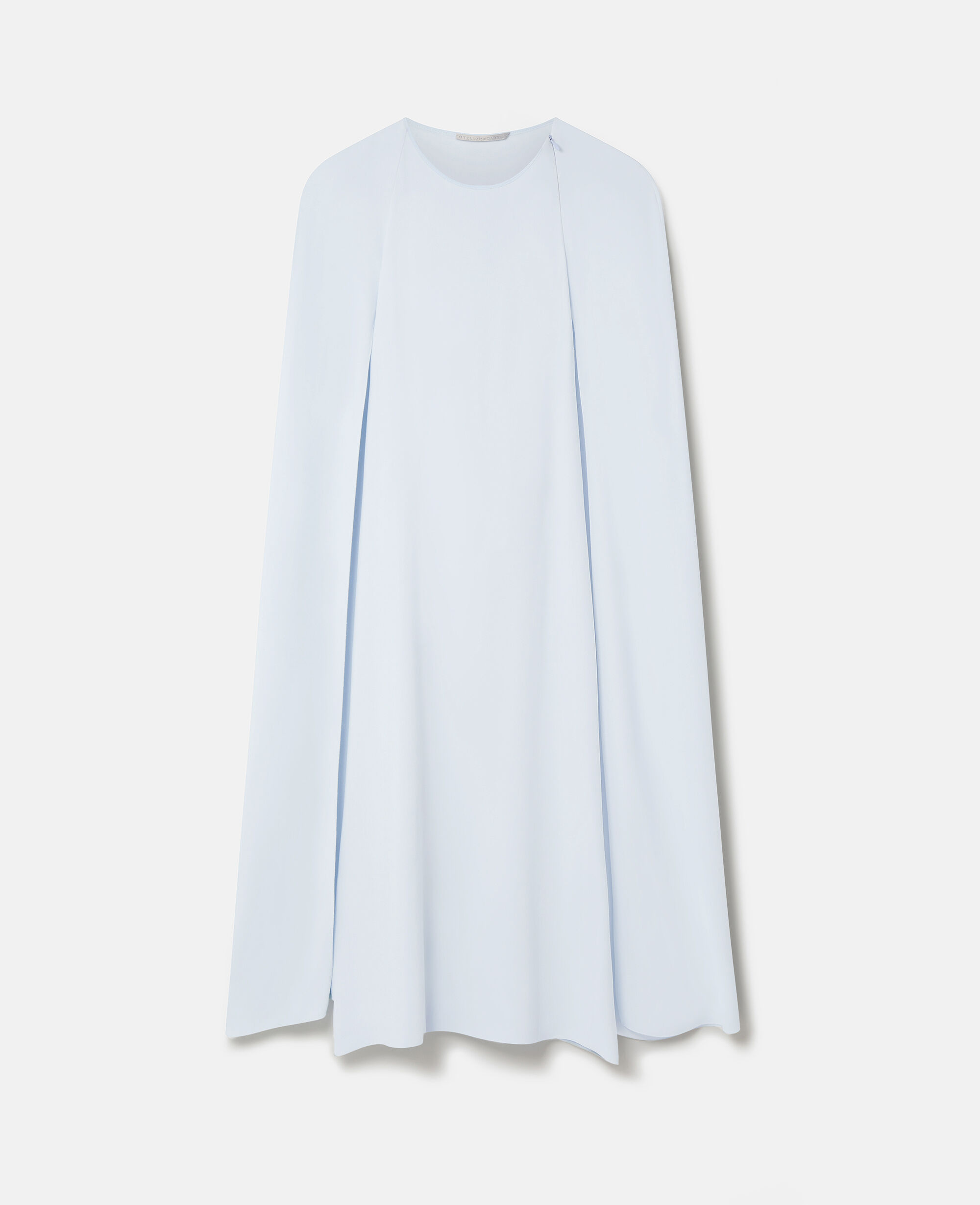 Women Ice Blue Cape Dress Stella McCartney US