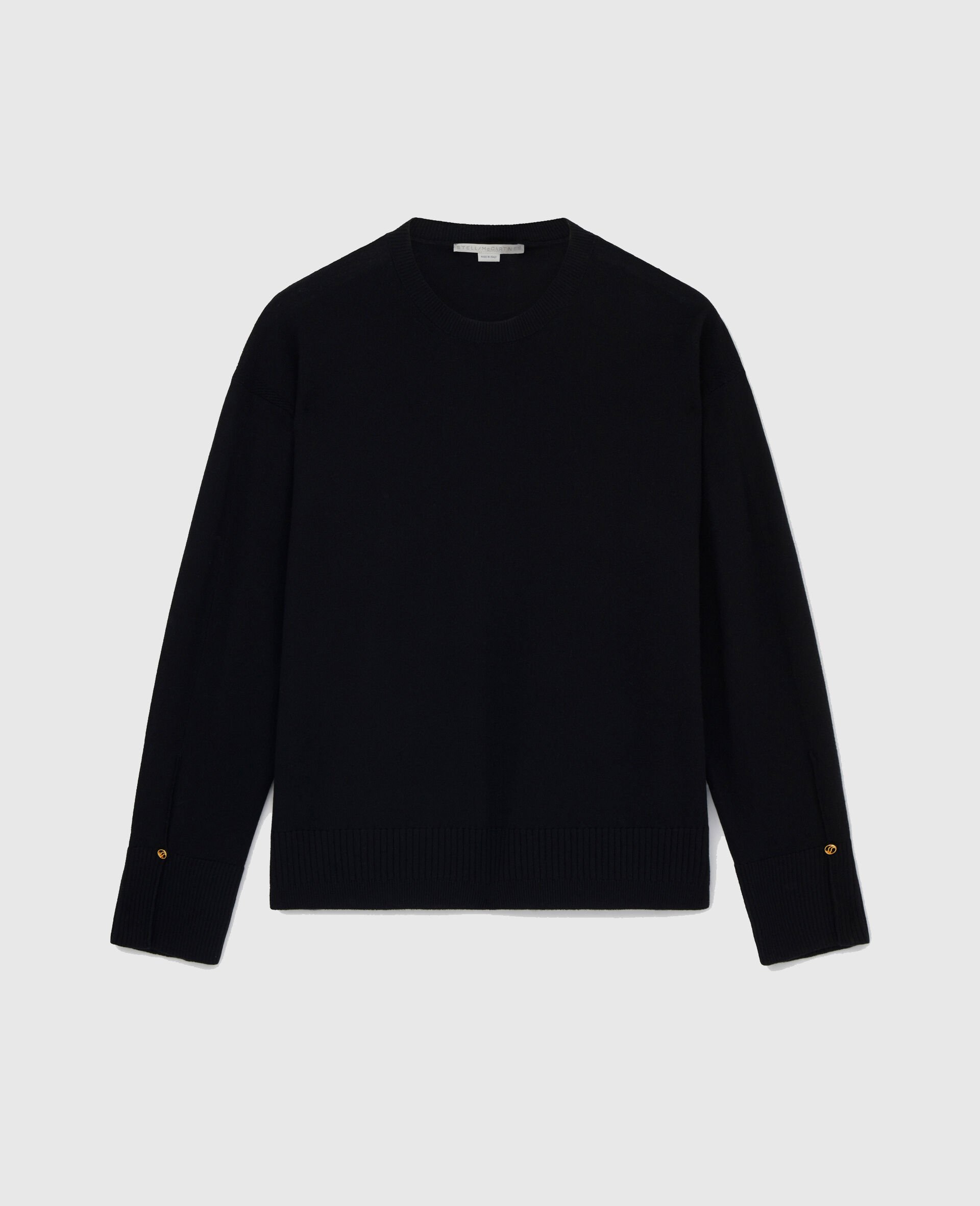 Stella Iconics Split Cuff Jumper-Black-large Stella Iconics Split Cuff Jumper-Black-large image number 2