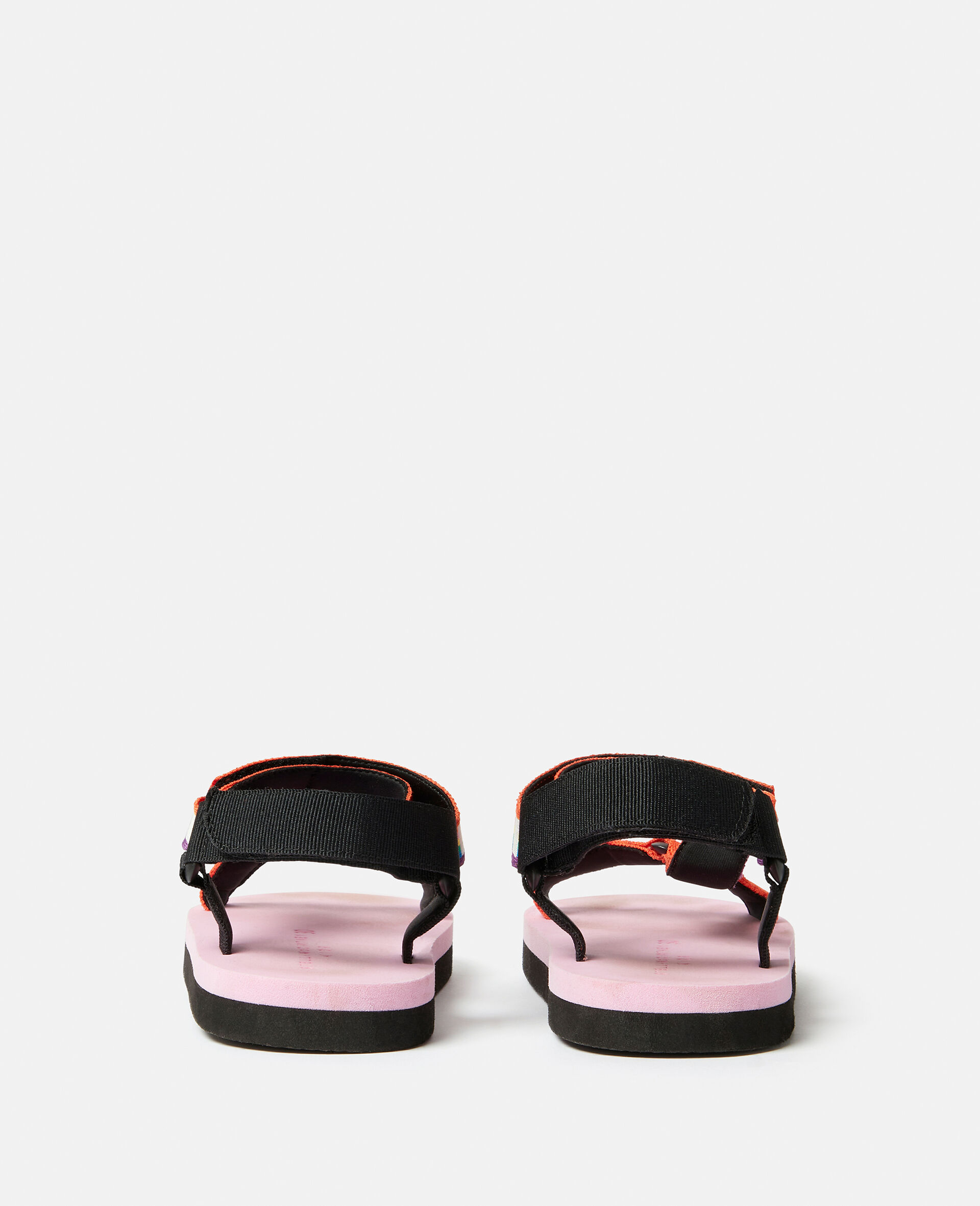 Stella Logo Rainbow Tape Sandals-Multicolour-large image number 2