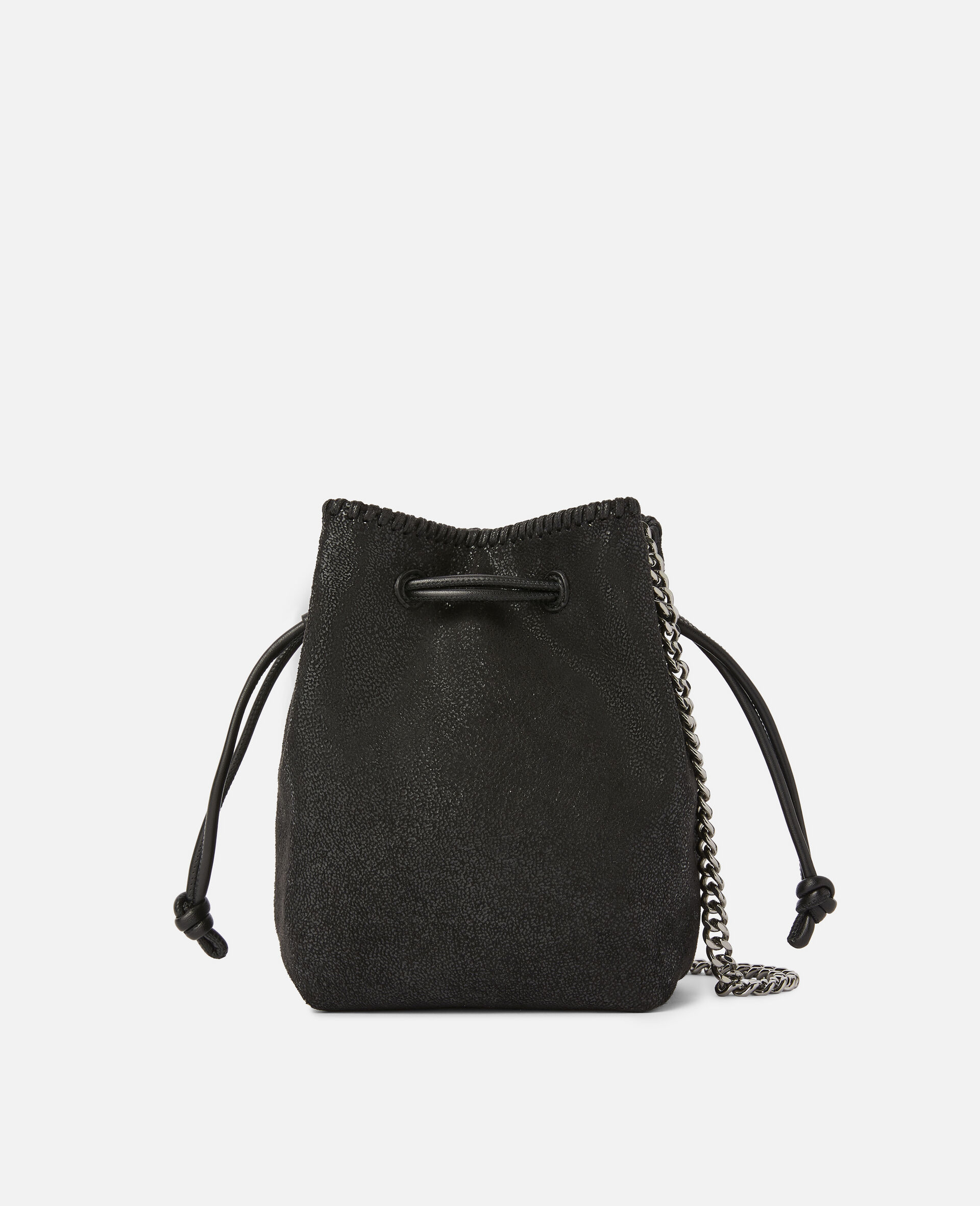 Falabella 마이크로 버킷 토트 백 -블랙-large image number 0