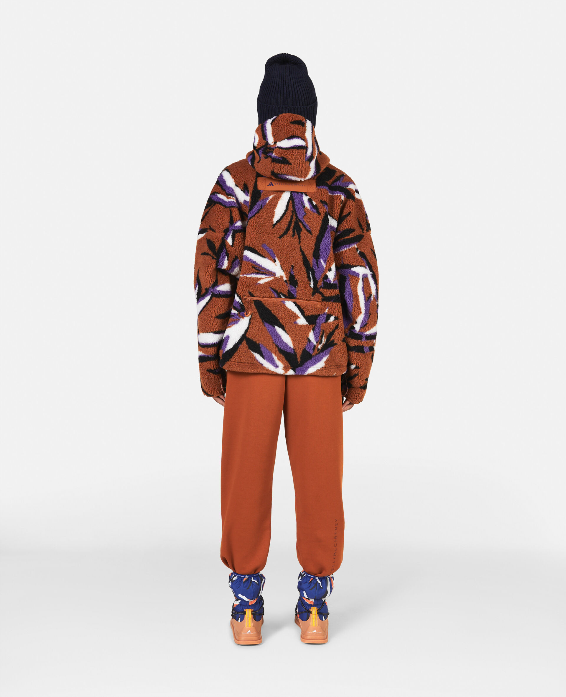 Logo Sweatpants-Brown-large image number 2