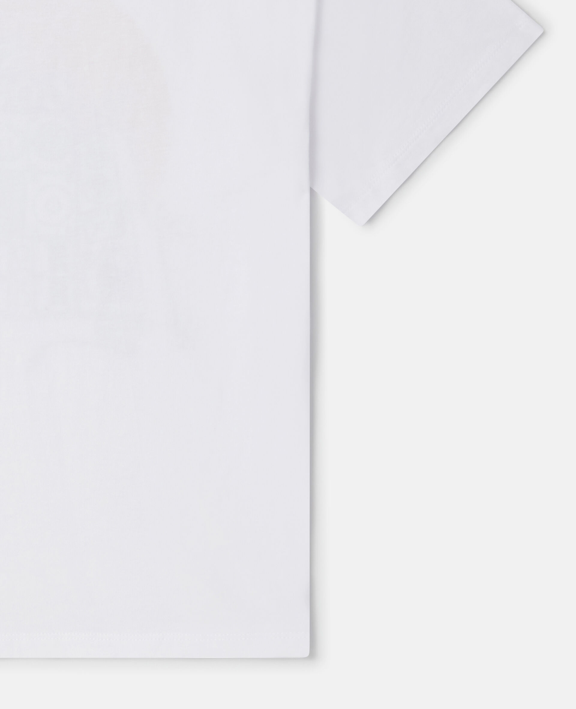 Speaker Print Oversized T-Shirt-White-large image number 3