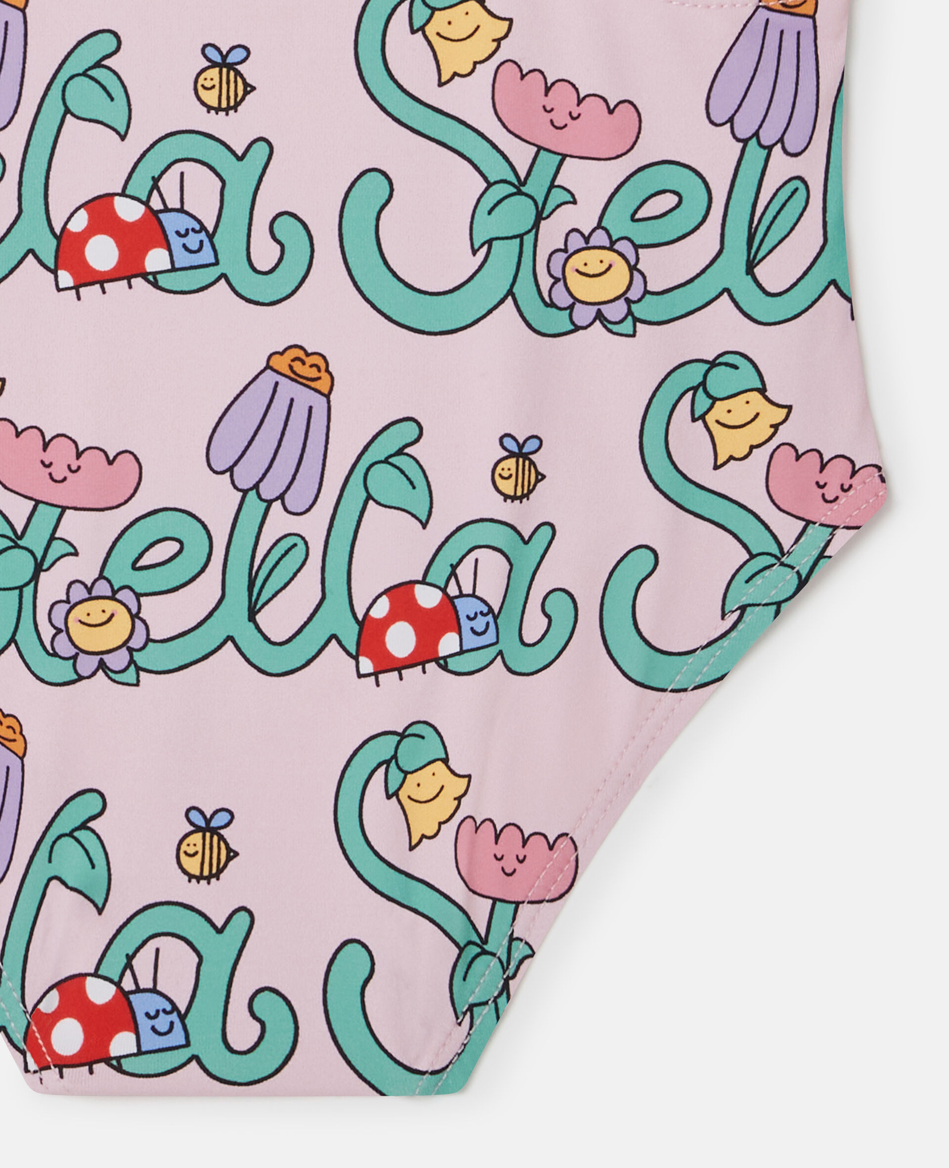 Stella Vine Print Swimsuit-Multicolour-large image number 3