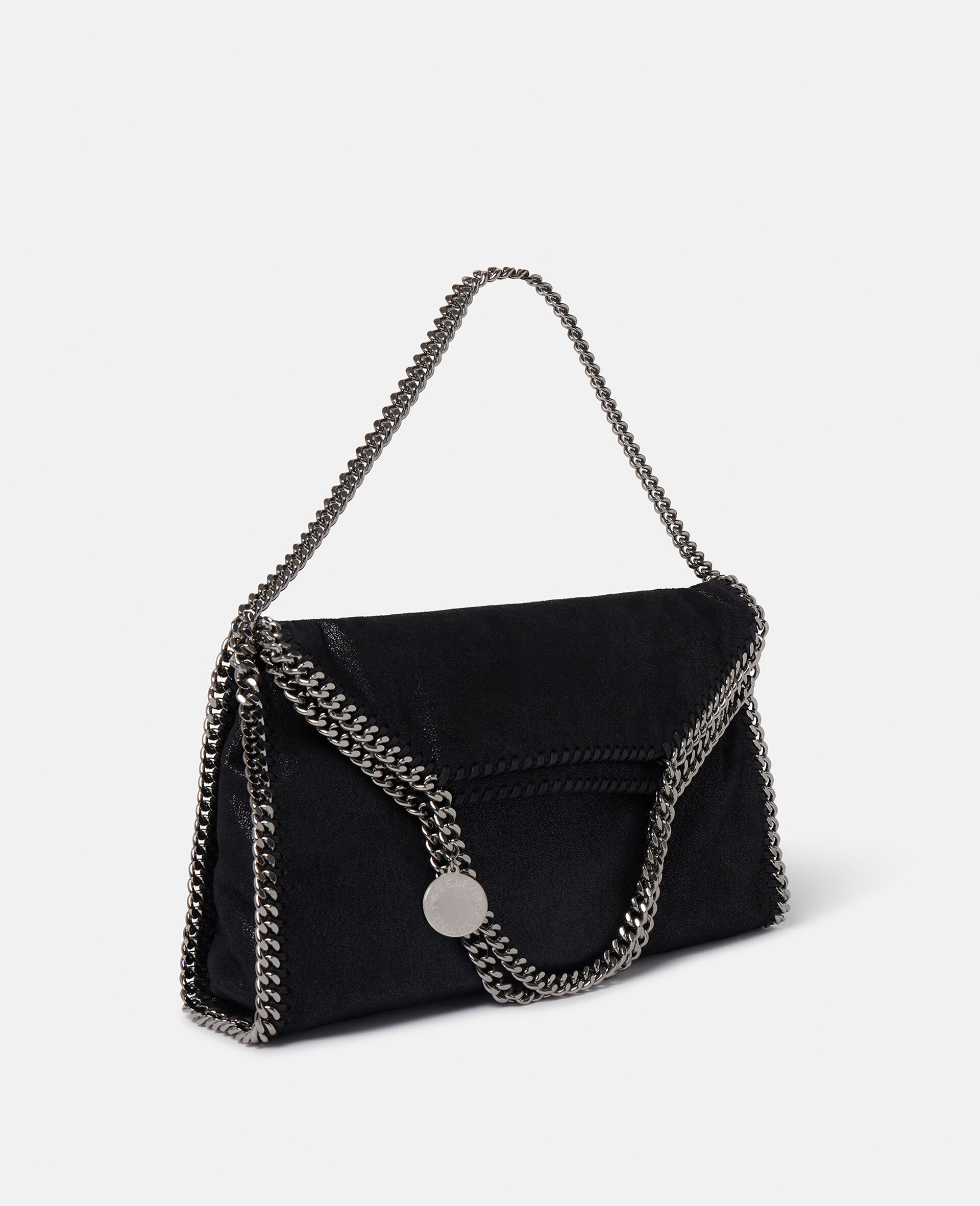 Women BLACK ファラベラ フォールドオーバートート | Stella McCartney JP
