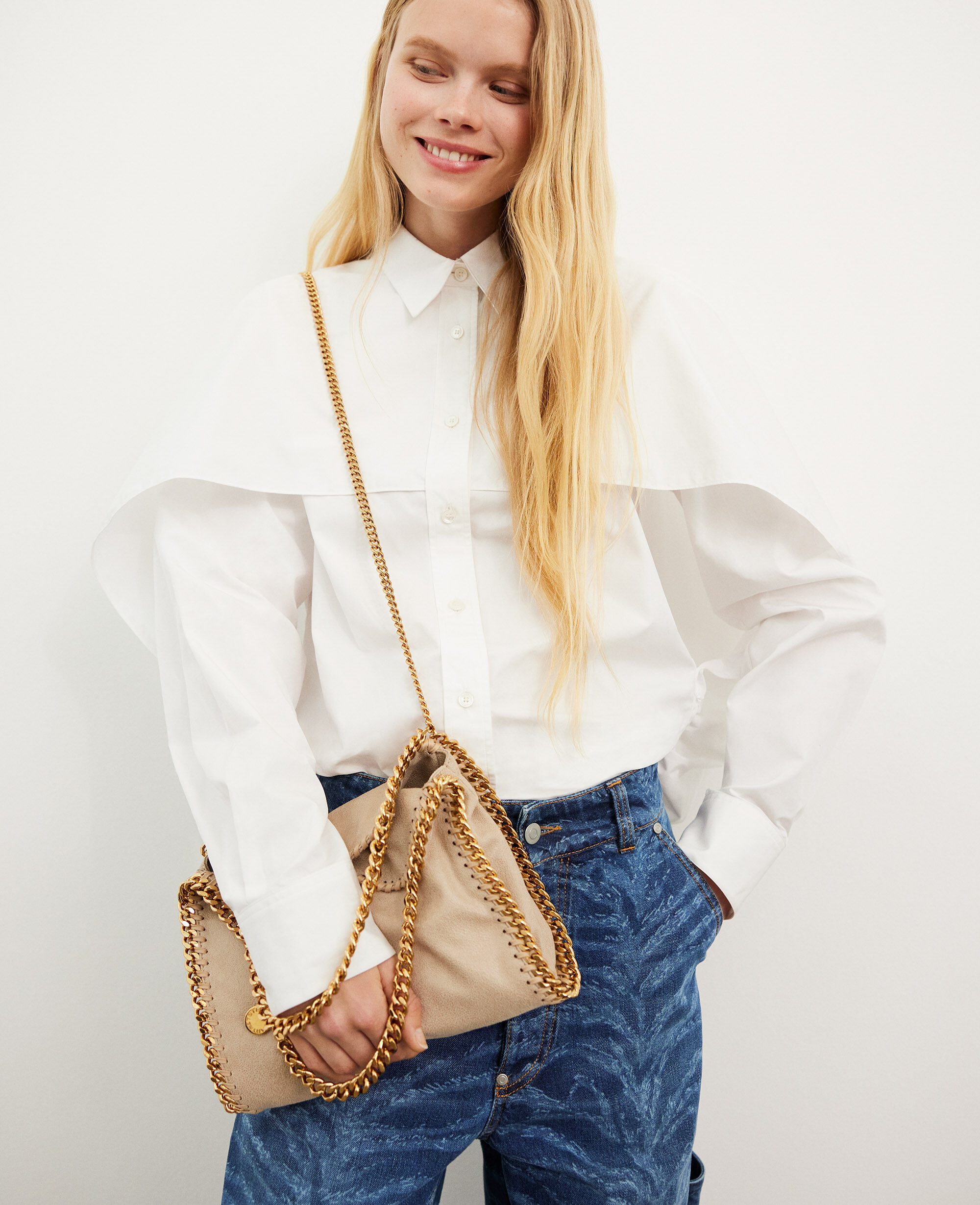 Stella mccartney tan bag outlet