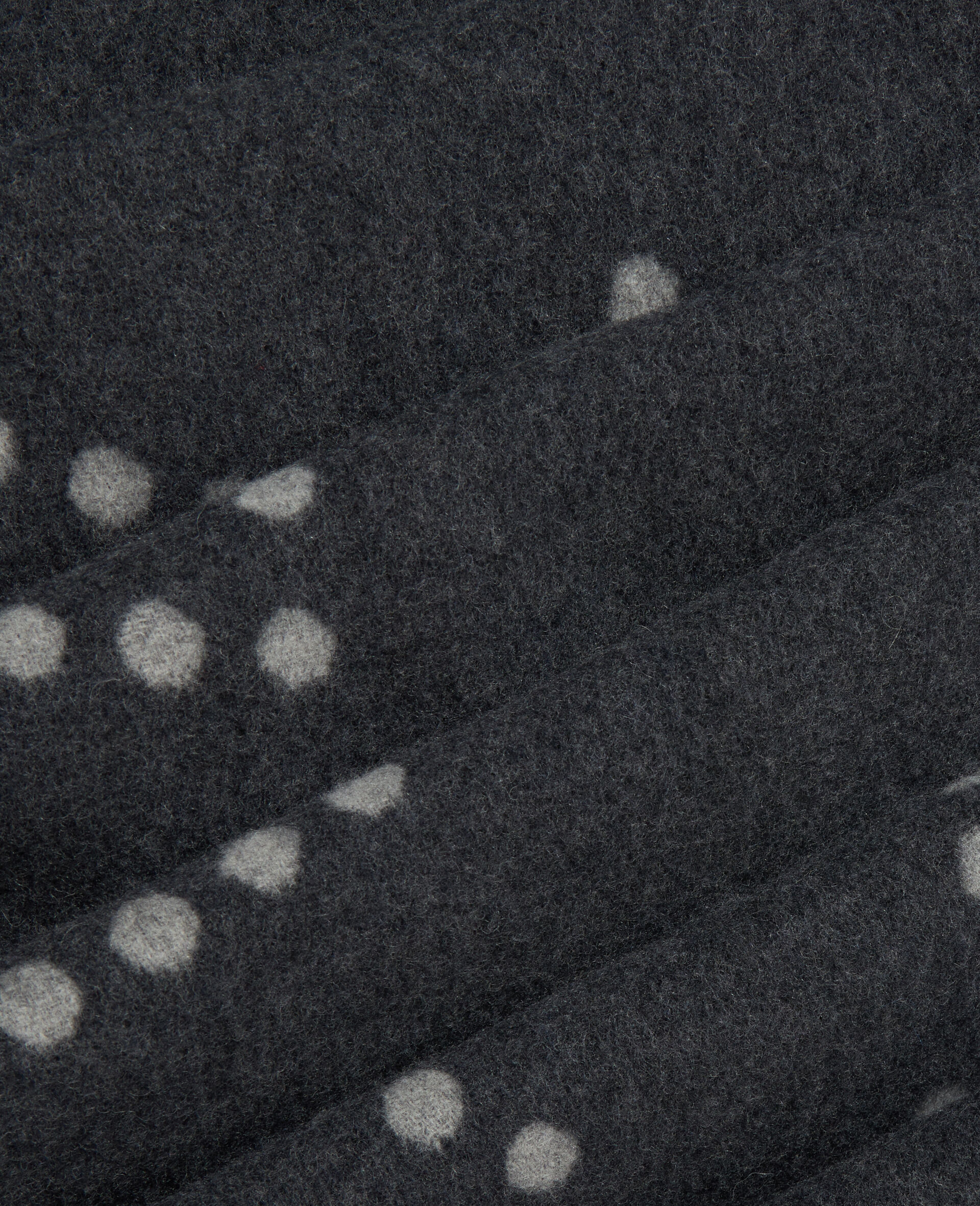 Foulard a franges avec logo-Rouge-large image number 1