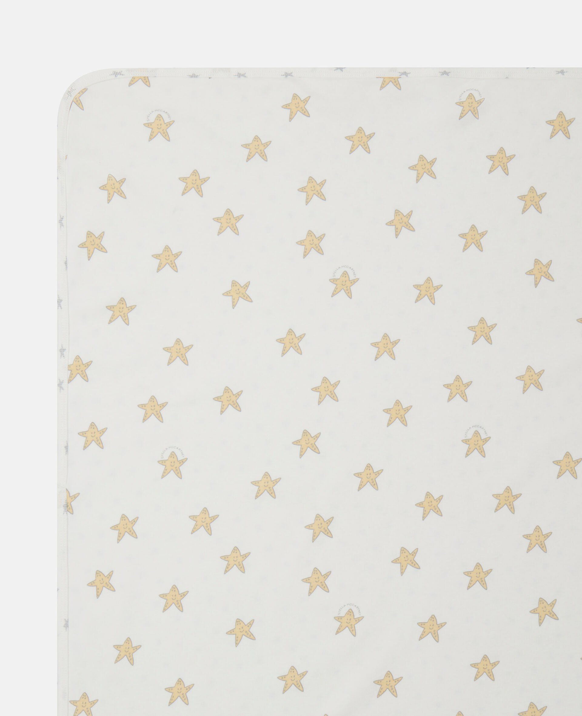 Smiling Stella Star Print Reverisble Blanket-Multicoloured-large image number 3