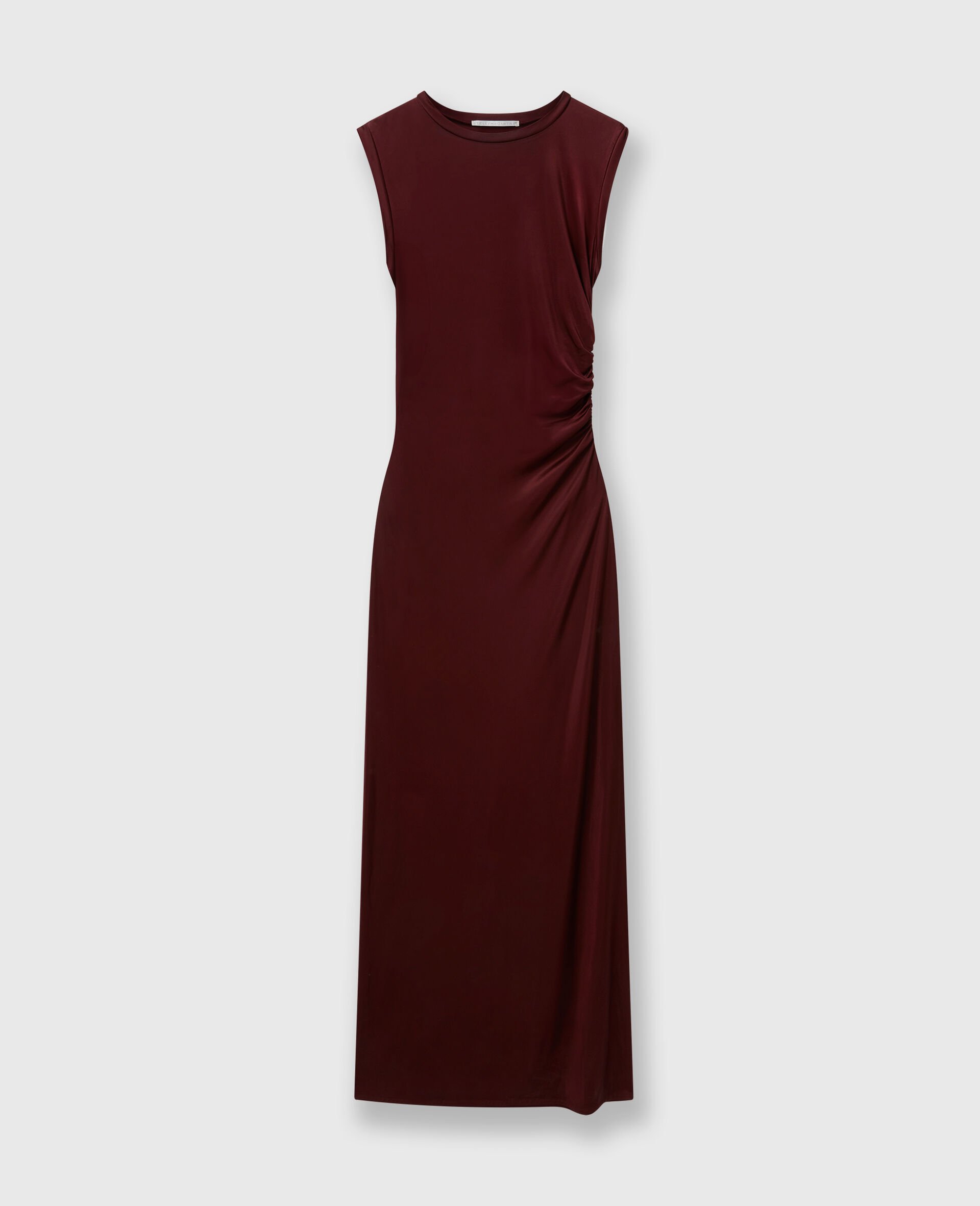Sleeveless Maxi Dress-Red-medium
