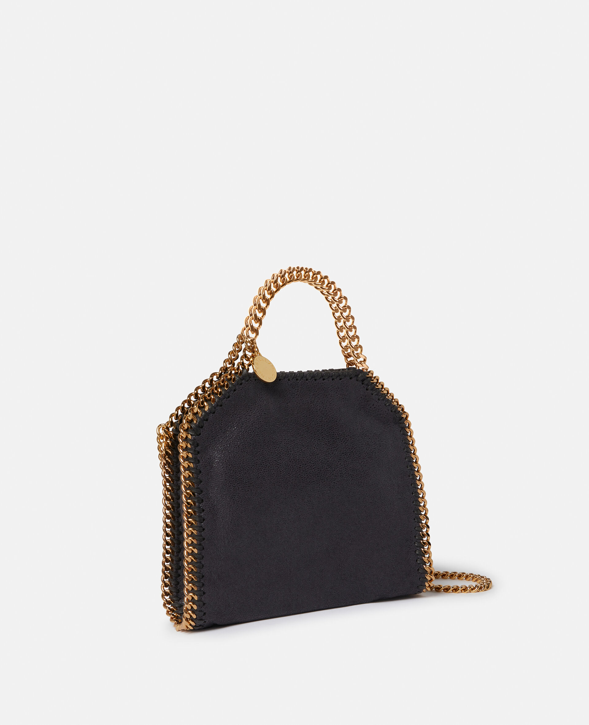 Falabella Tiny Tote Bag-Black-medium