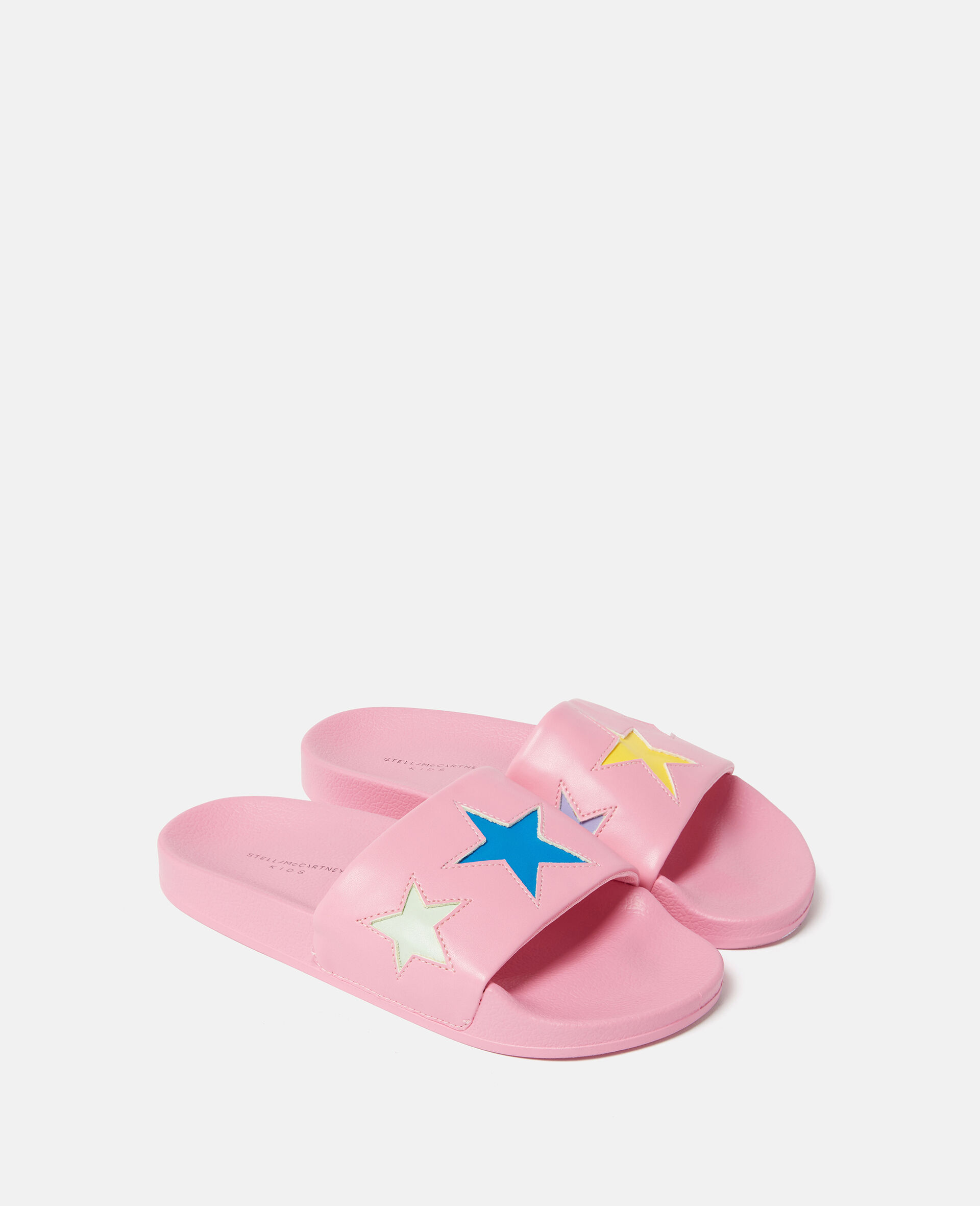 星星印花拖鞋-粉色-large image number 1