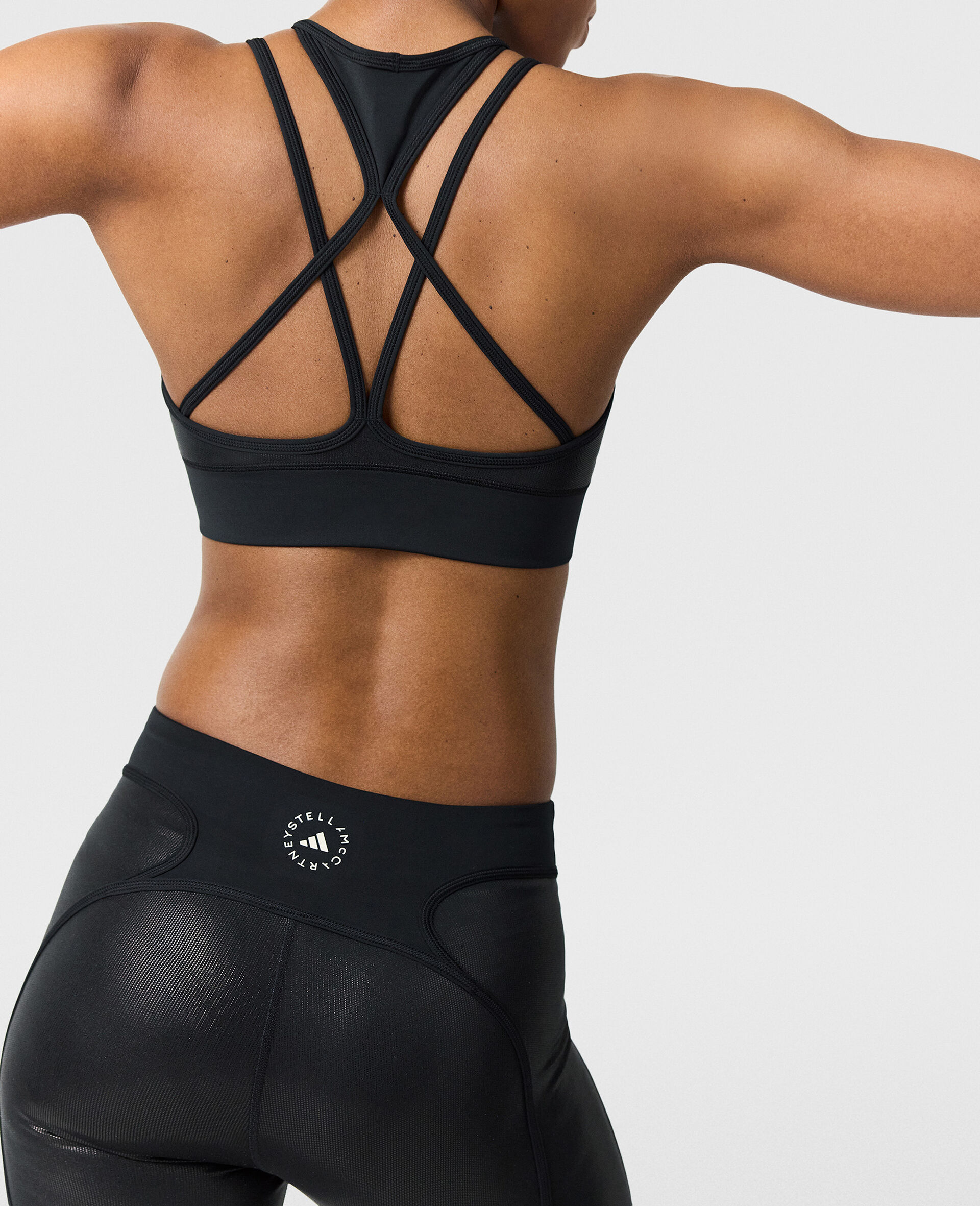 TruePurpose Training Micro Dot Bra-Black-large image number 3