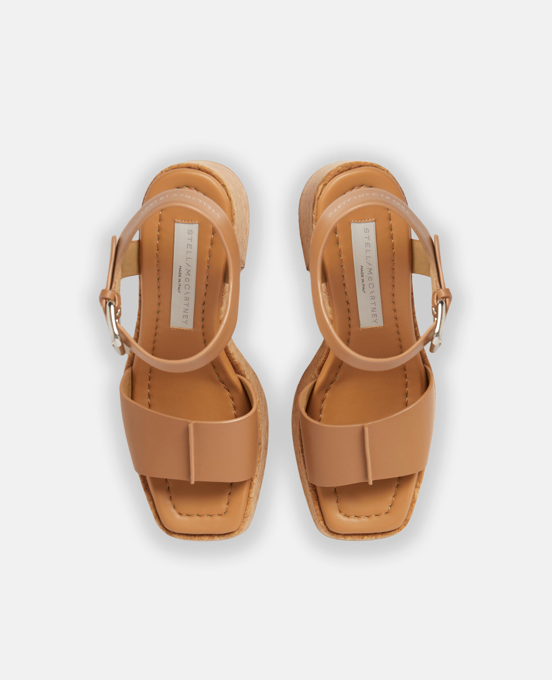 Sandali con platform con fibbie Skyla-Nero-large image number 3