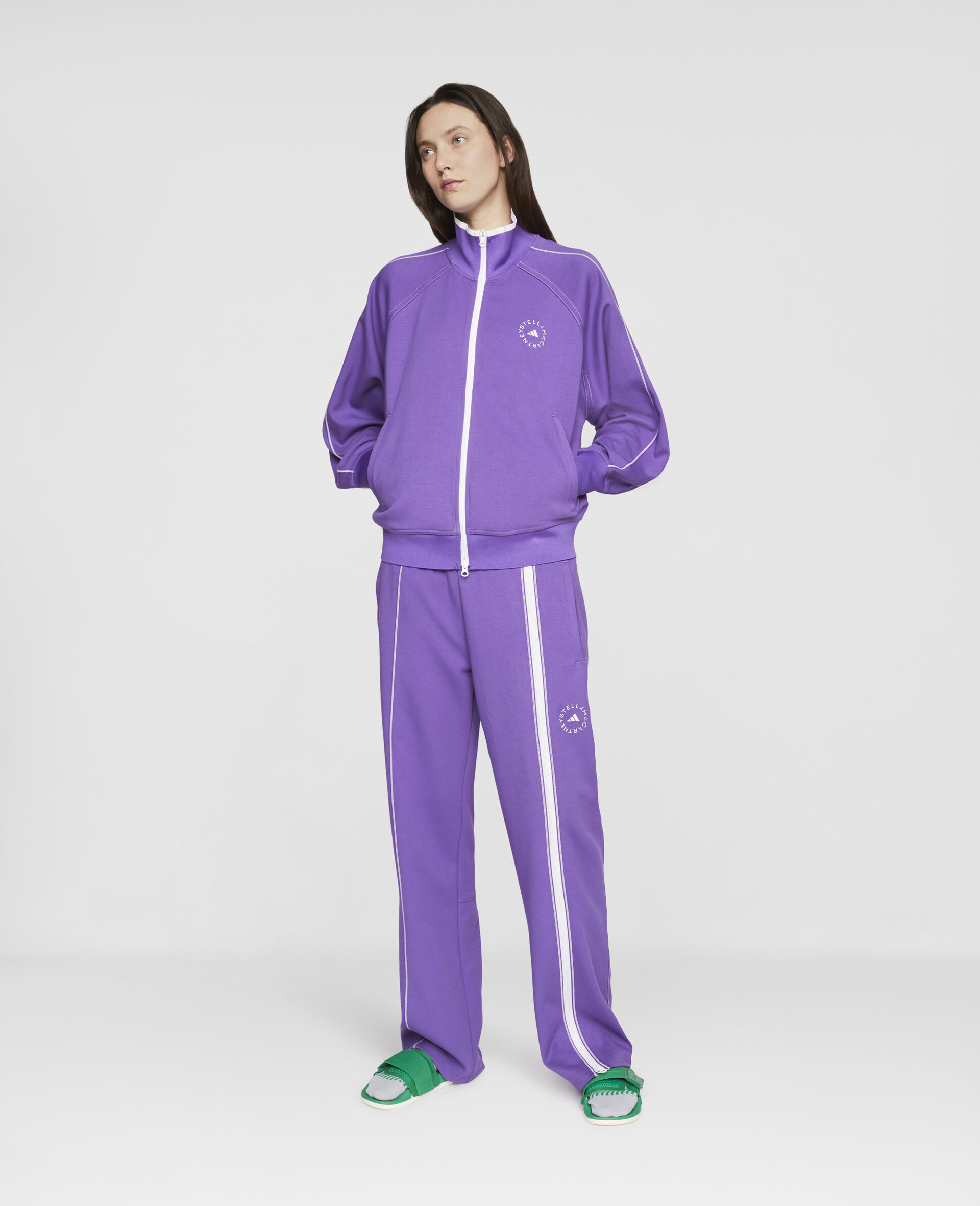 Sportswear Track Top-Purple-large image number 1