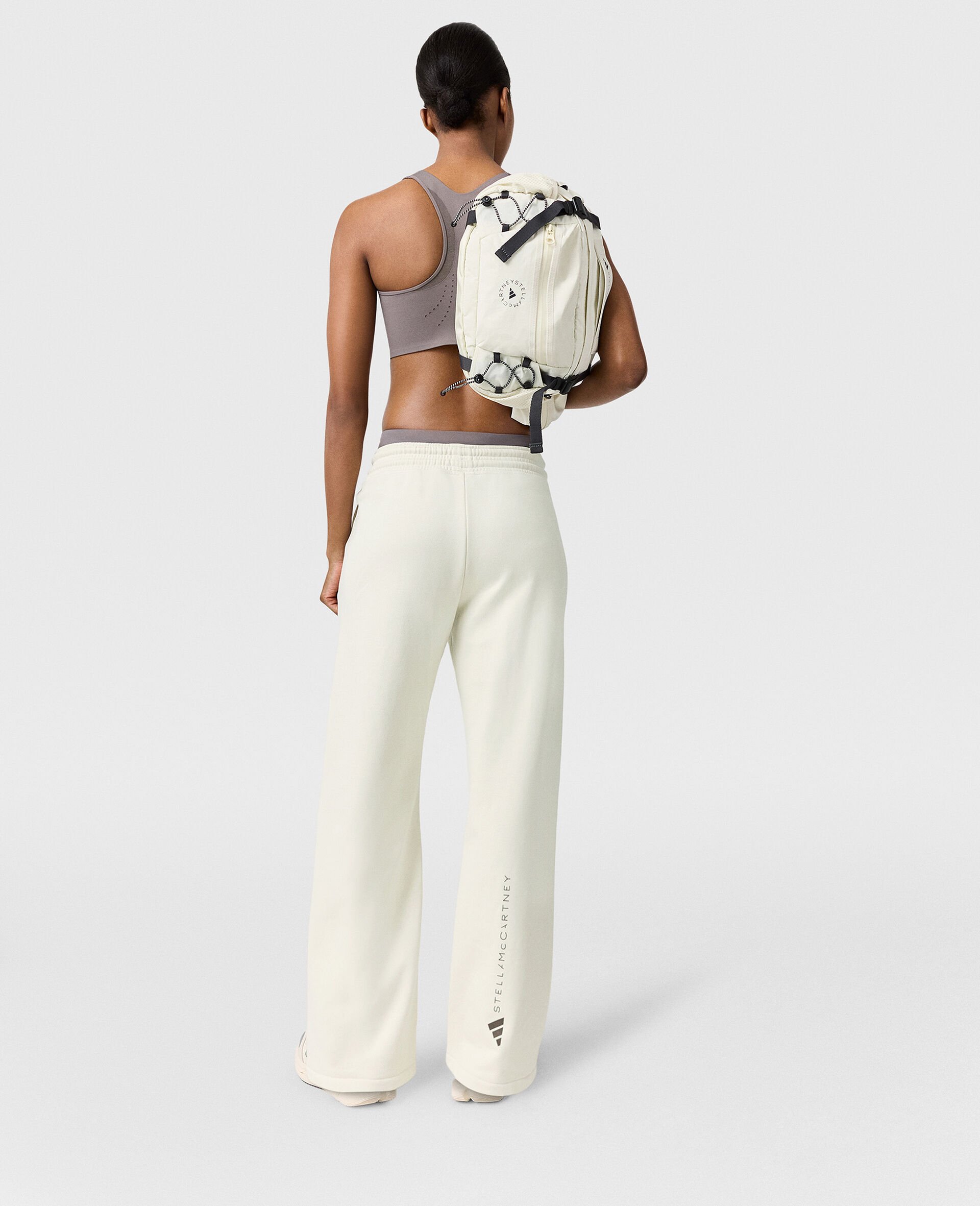 Logo Straight-Leg Joggers-Beige-large Logo Straight-Leg Joggers-Beige-large image number 3