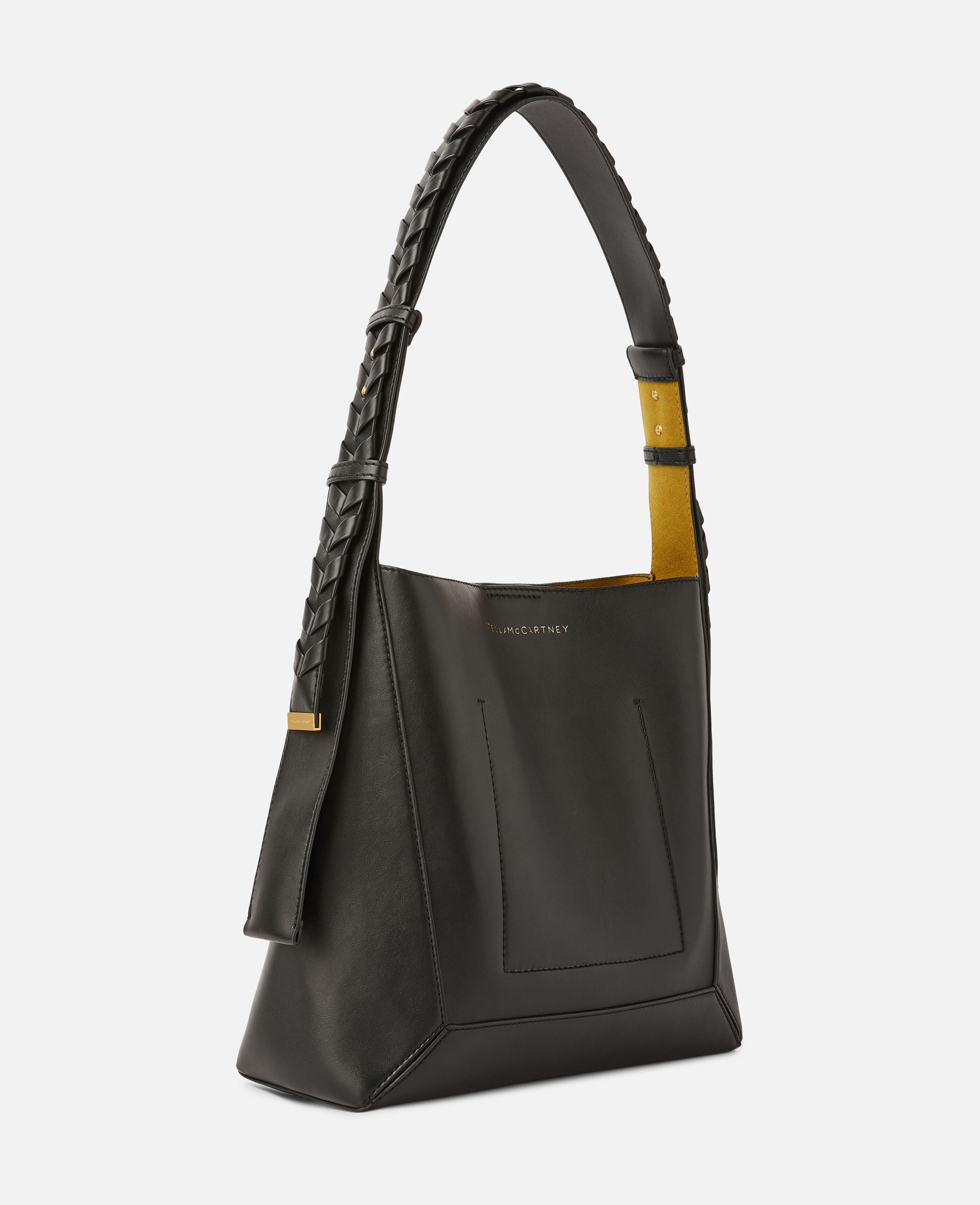 Women BLACK Medium Hobo Bag Stella McCartney DK