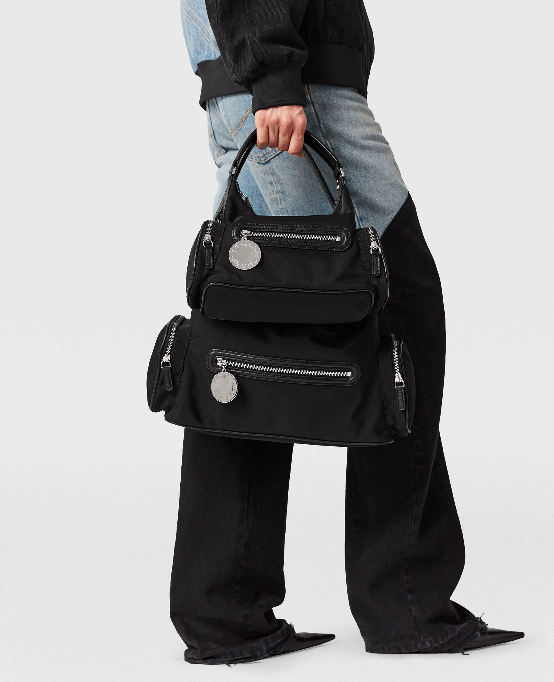 Dartmoor ECONYL Shoulder Bag-Black-large image number 5