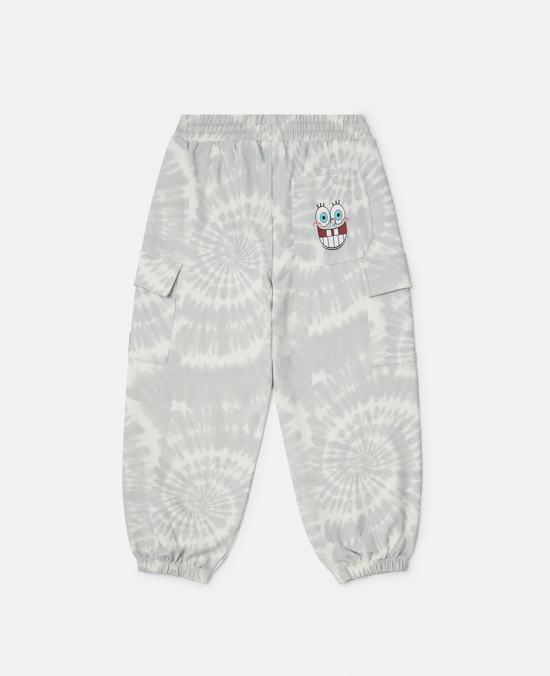SpongeBob Tie-Dye Graphic Joggers-Grey-large SpongeBob Tie-Dye Graphic Joggers-Grey-large image number 2