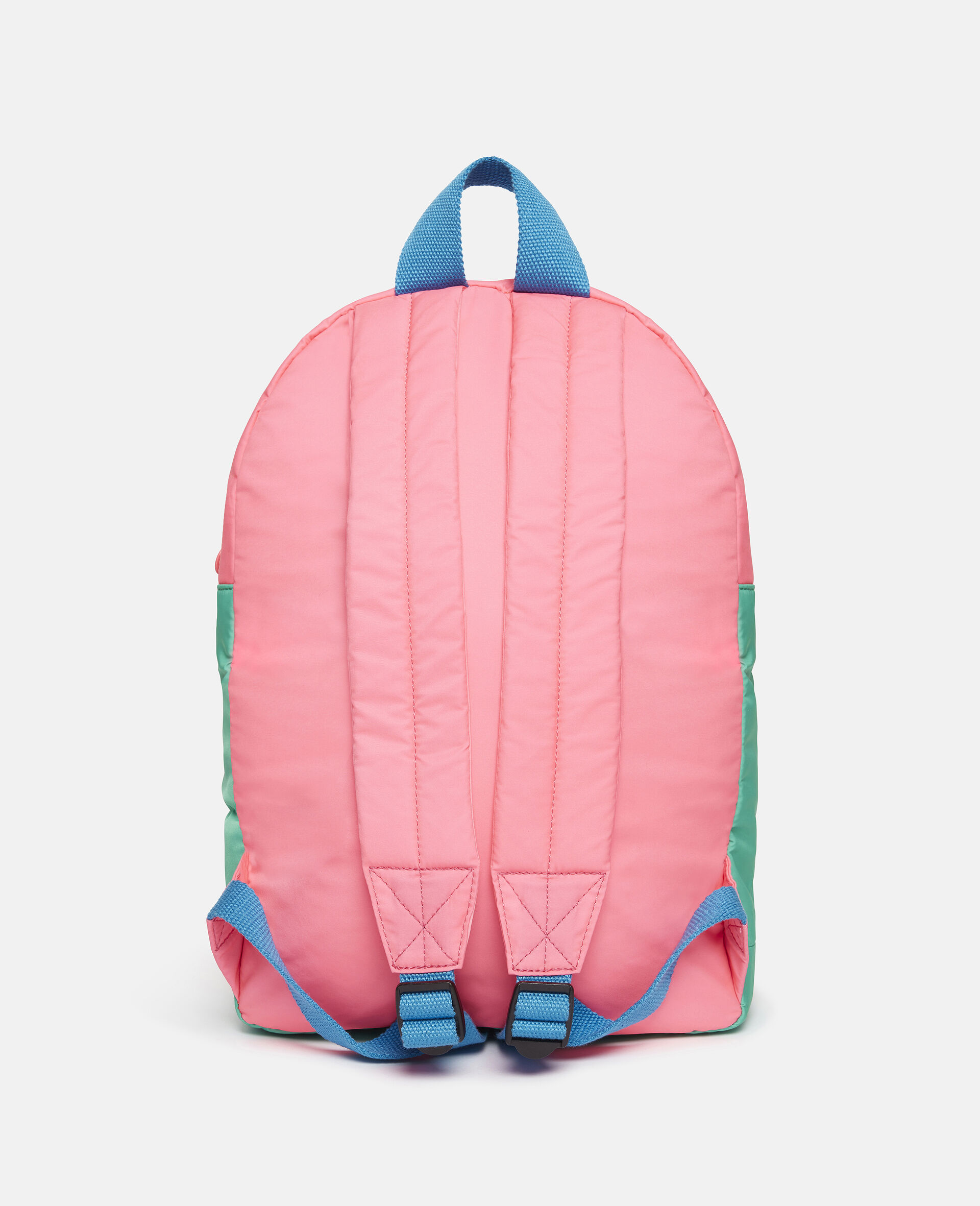 Color Block Logo Backpack-Multicoloured-large image number 2