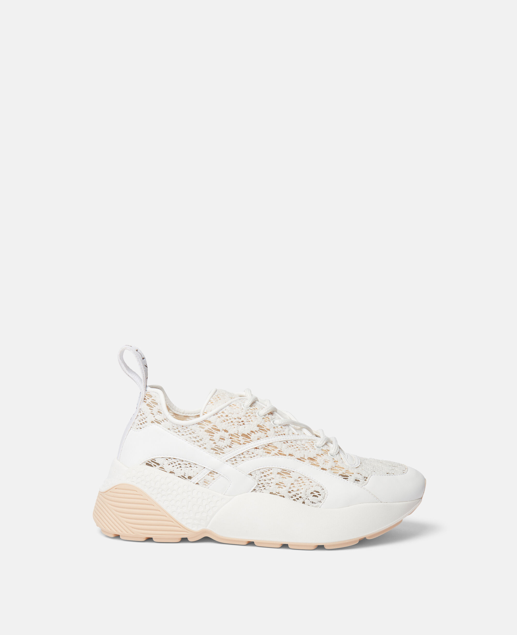Unisex Lily White Eclypse Lace Trainers Stella McCartney ES