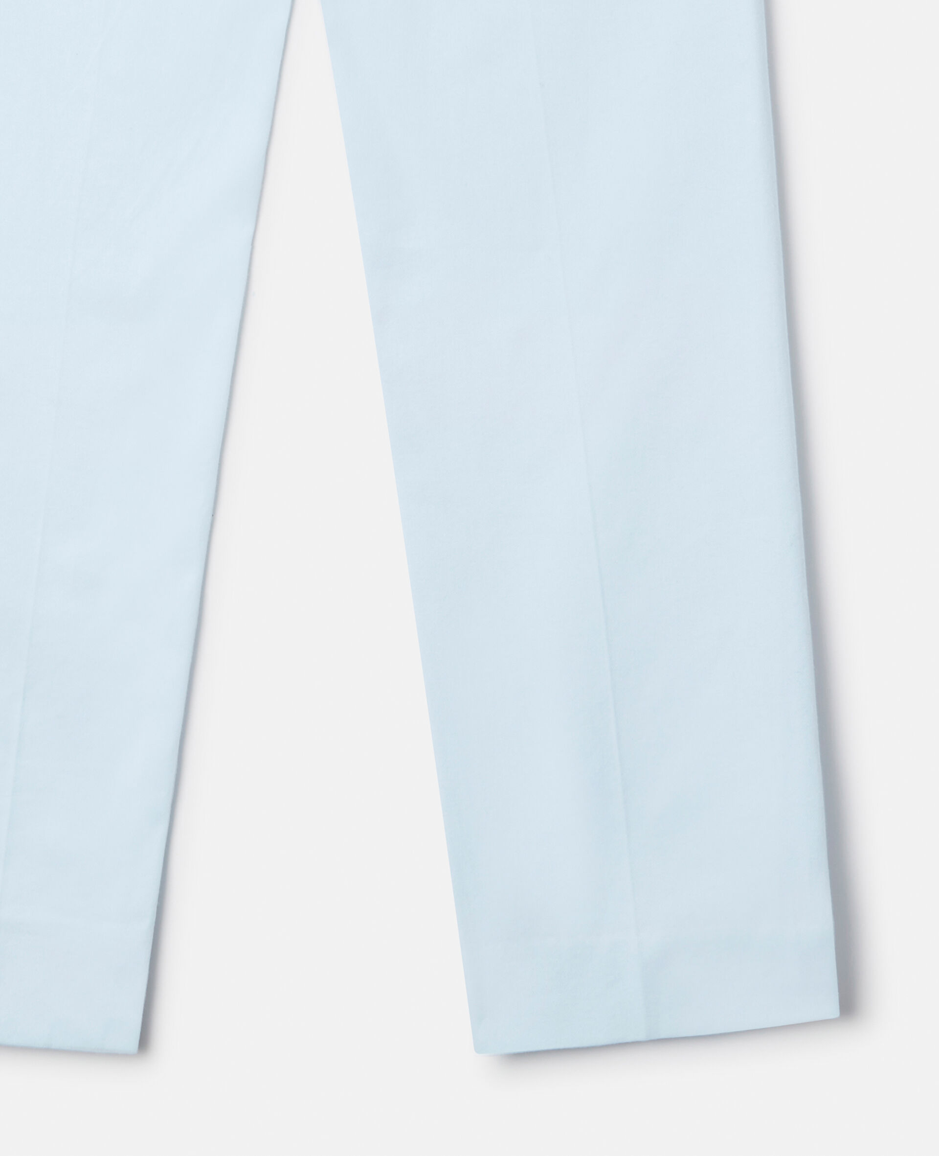 Logo Lining Tailored Trousers-Blue-large image number 3