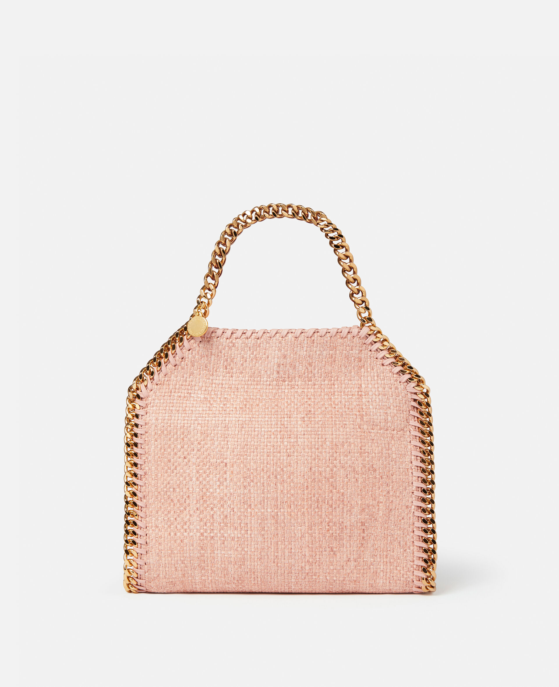 Falabella Mini Woven Raffia Tote-Blue-large image number 0