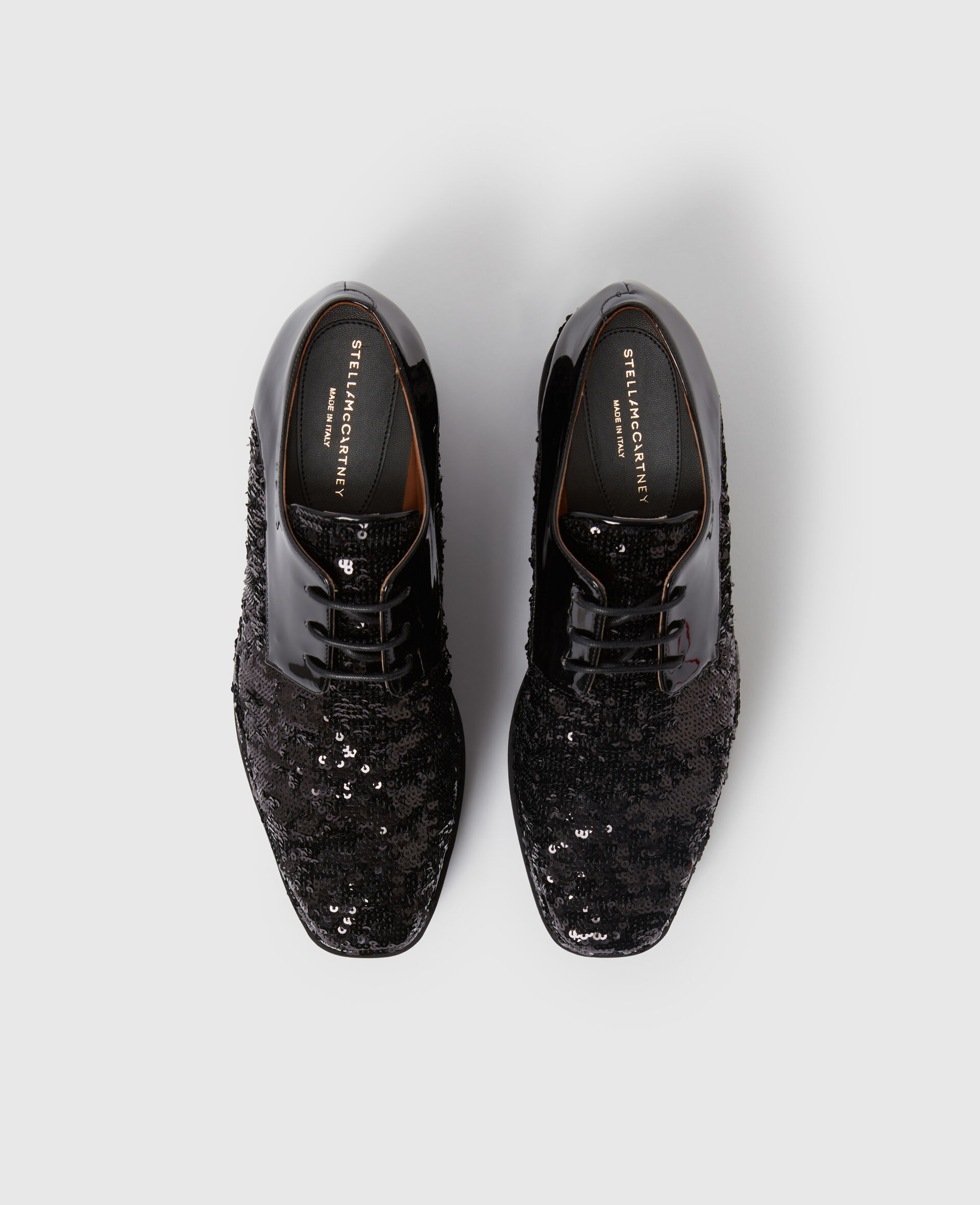 Limited Edition Elyse Monochrome Sequin Platforms-Black-large image number 3