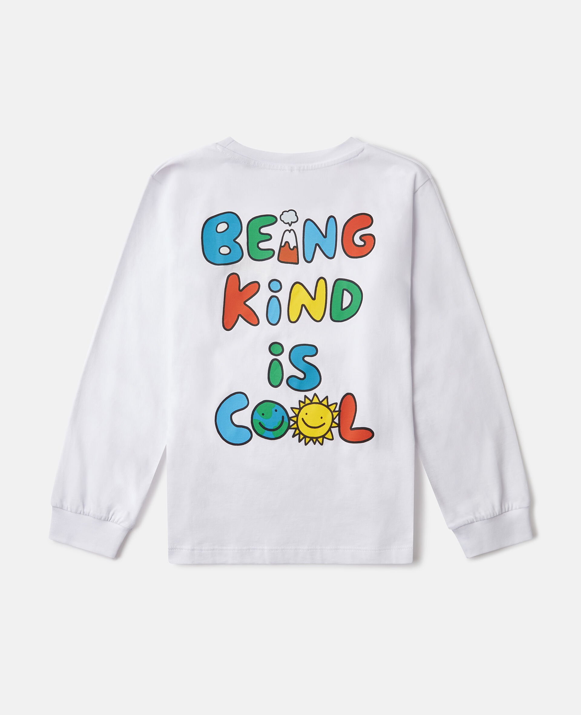 Earth Friends Graphic Long-Sleeve Top-White-large Earth Friends Graphic Long-Sleeve Top-White-large image number 2